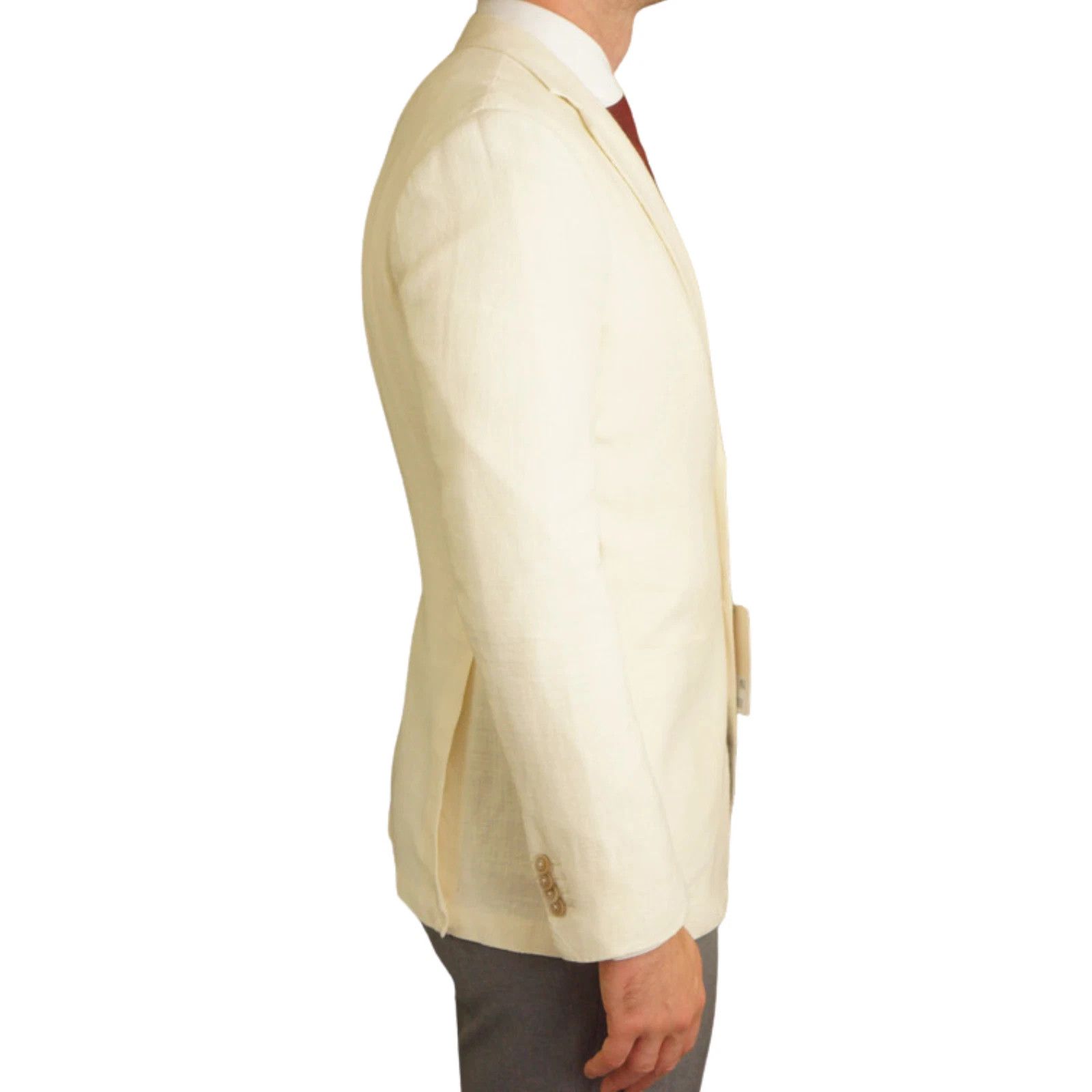 Suitsupply Men Suitsupply Blazer Havana Patch Linen Blend Ferla US42 Size 42R - 2 Thumbnail