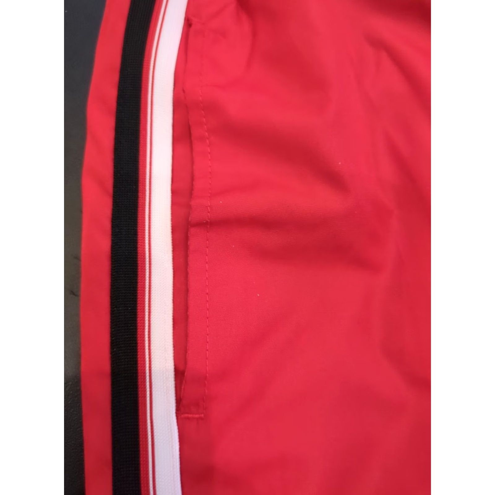 Vintage VINTAGE Fuda Track Pants Women XL Red Polyester Lined Pockets Drawstring Straight Style Sports Pants Mens Women Girls Size 40" / US 18 - 3 Thumbnail