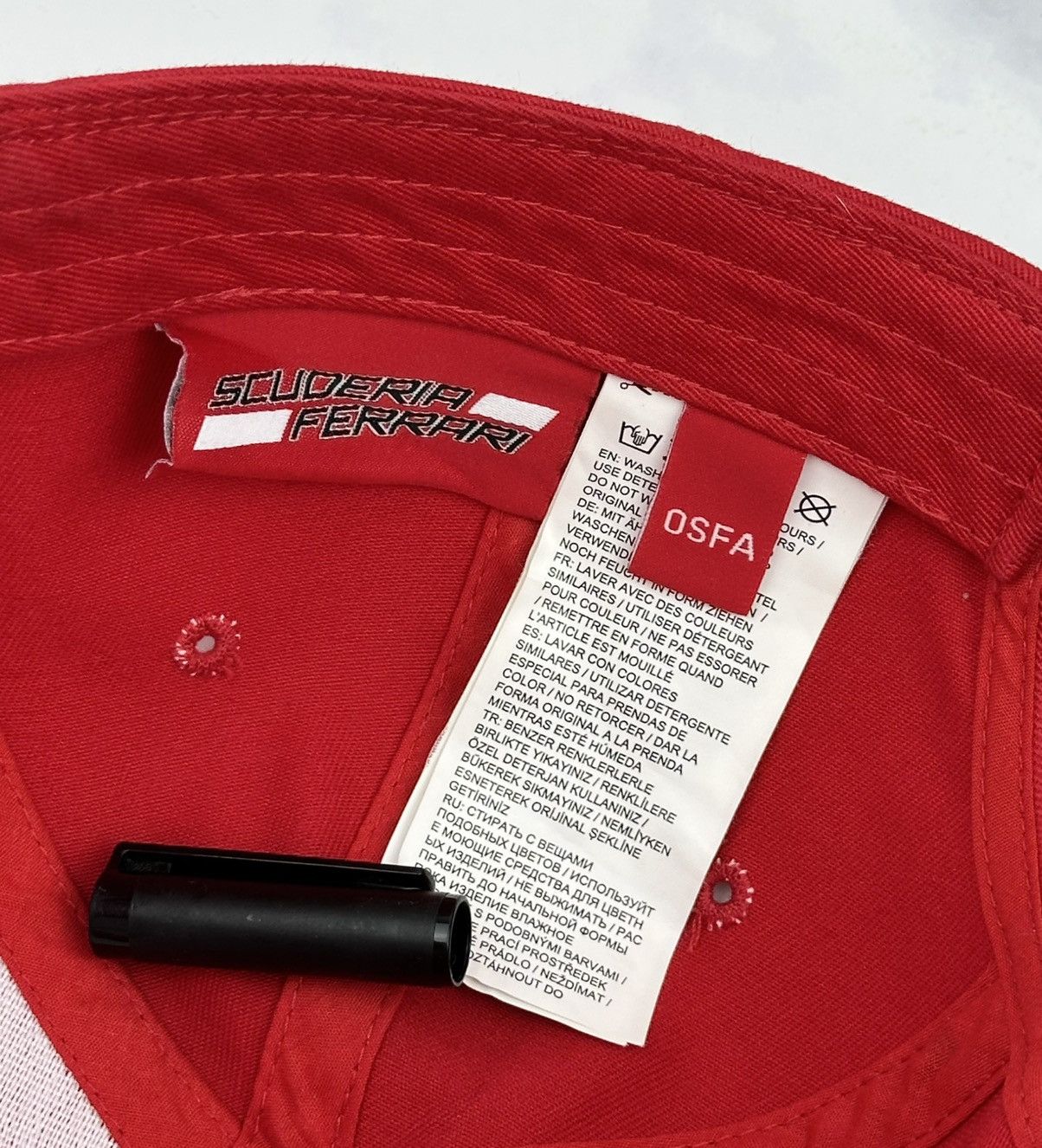 Ferrari Scuderia Ferrari Vintage Racing Men’s Baseball Cap One Size Size ONE SIZE - 7 Thumbnail
