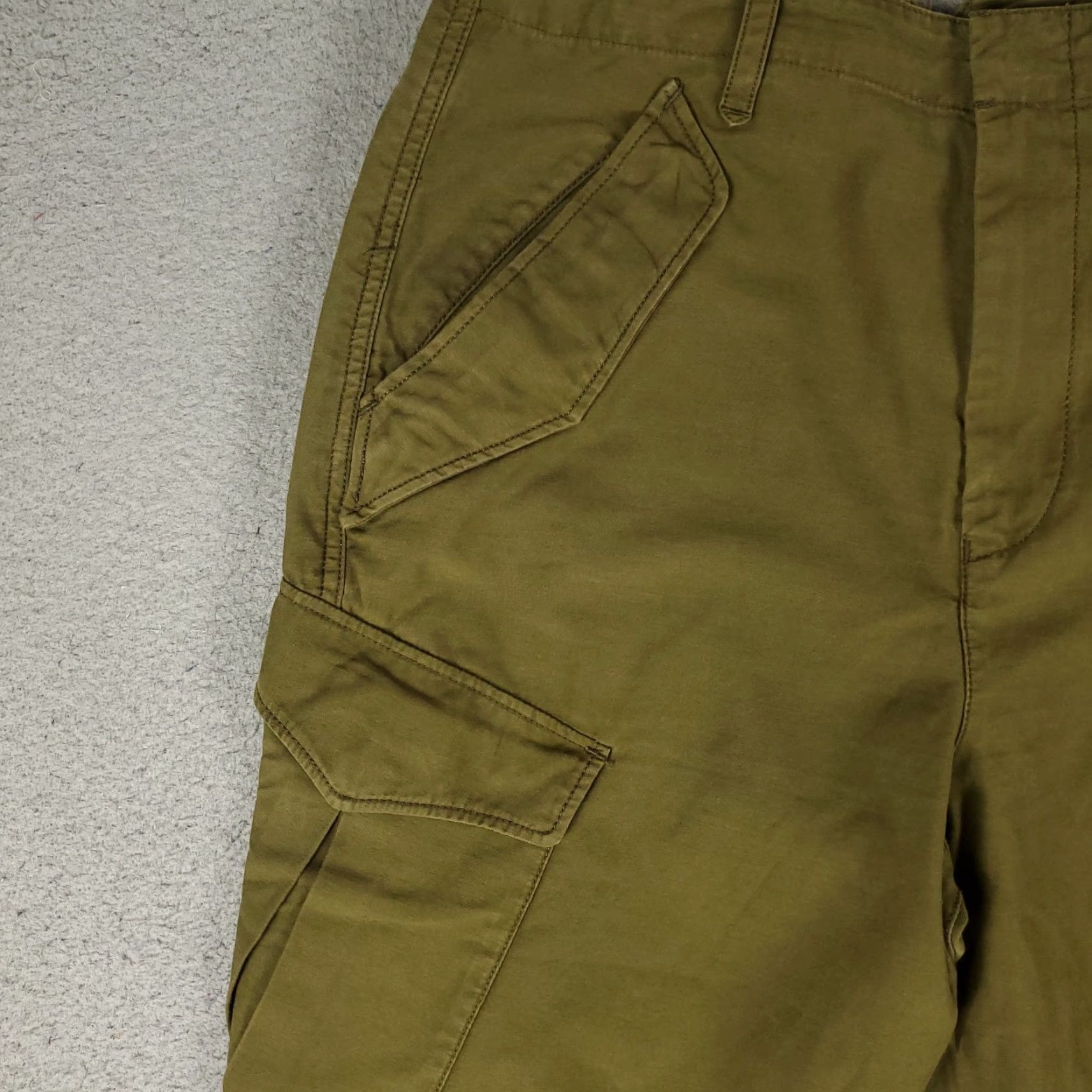 Rag & Bone Rag & Bone Pants Womens 28 Green Cargo Ankle Zip Tapered Jogger Size 28" / US 6 / IT 42 - 2 Thumbnail