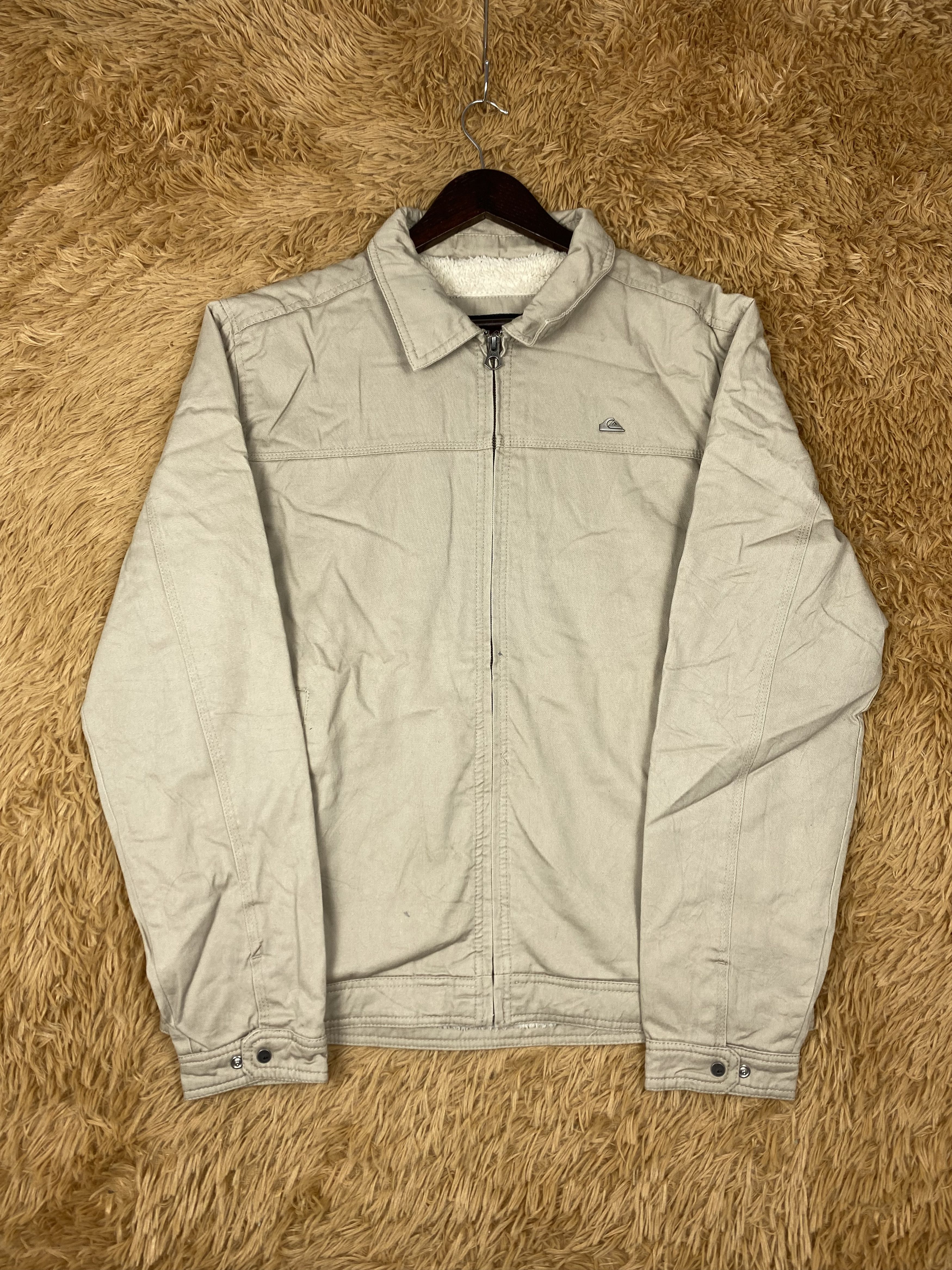 Quiksilver Vintage Quiksilver Fleece Lining Jacket DJ0419 Size US L / EU 52-54 / 3 - 4 Thumbnail