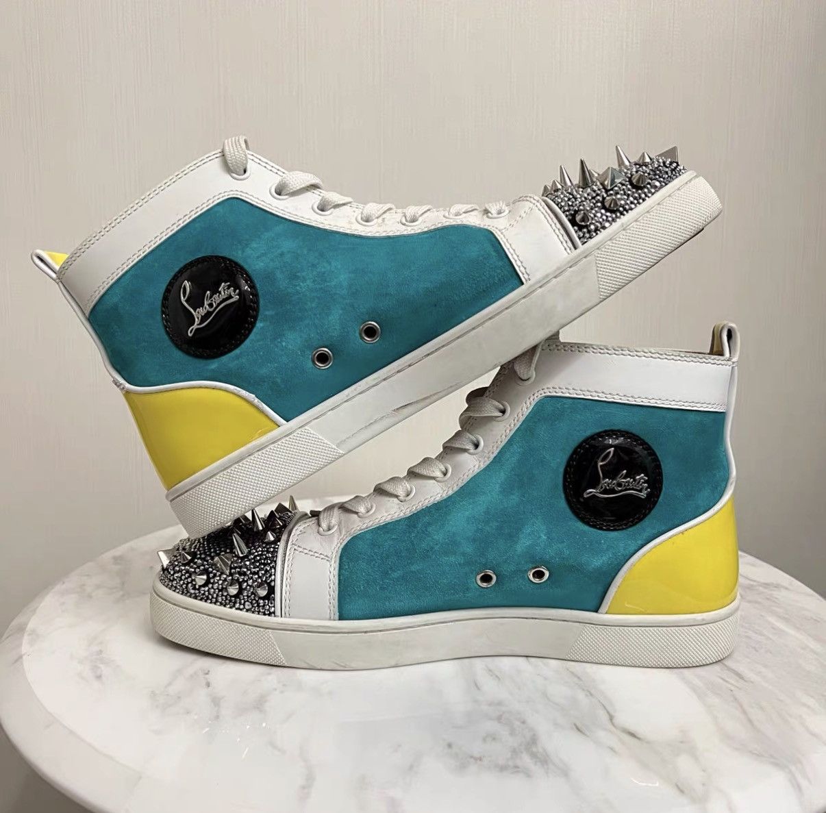 Christian Louboutin Christian Louboutin Spiked High Top Shoes J42 Size US 8 / EU 41 - 5 Thumbnail