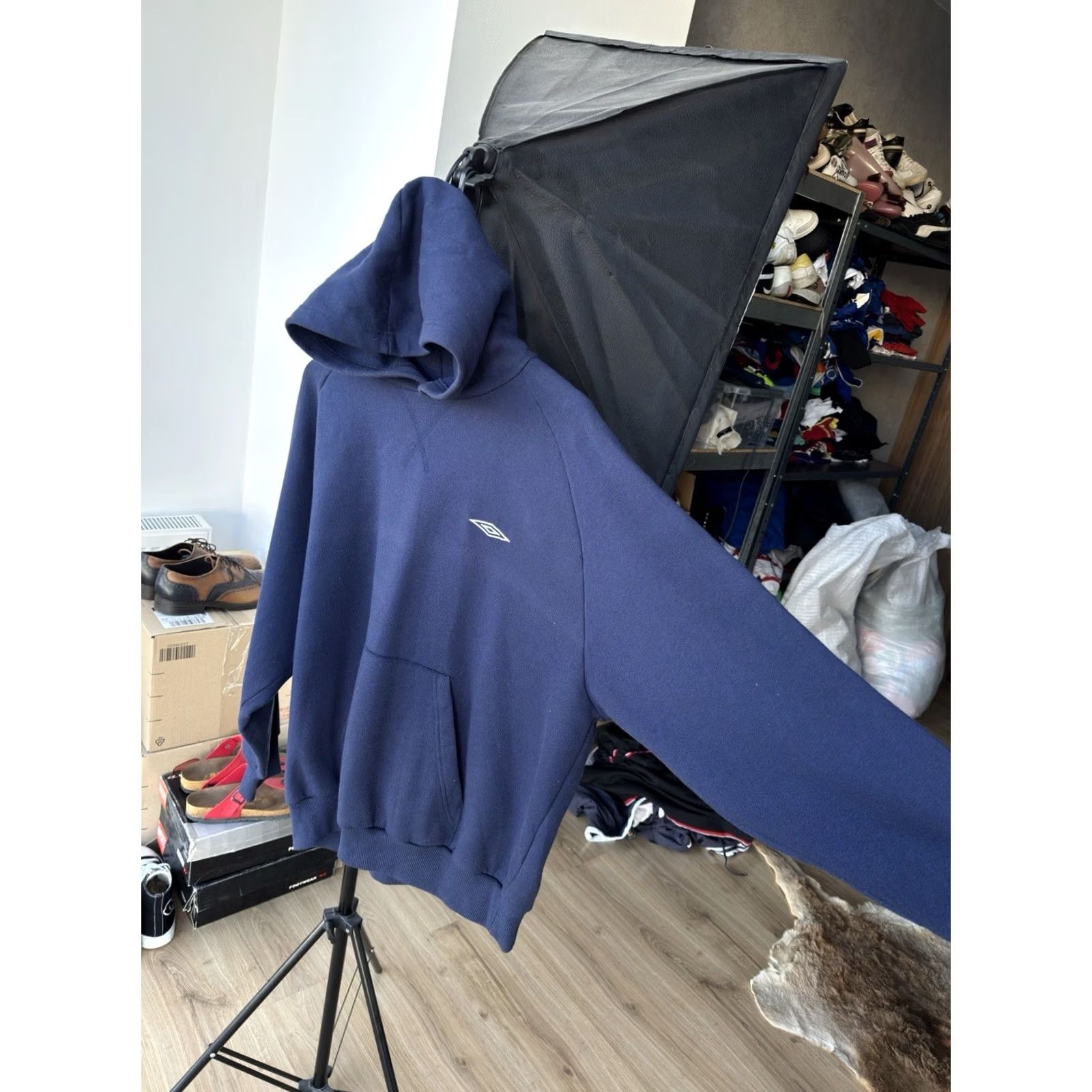 Umbro Umbro Hoodie 90s Crew Neck Men XL Blue Vintage Logo Pullover Streetwear Size US XL / EU 56 / 4 - 4 Thumbnail