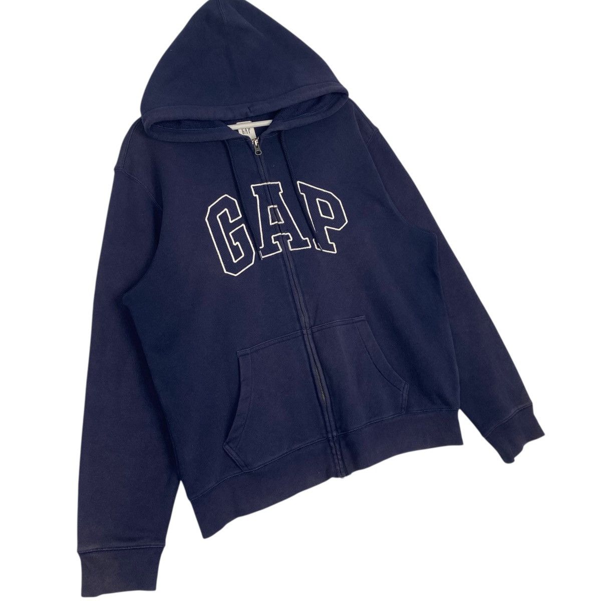 Other Vintage Gap Hoodie Big Logo Sweater Navy Blue Pullover SizeL Size US L / EU 52-54 / 3 - 3 Thumbnail
