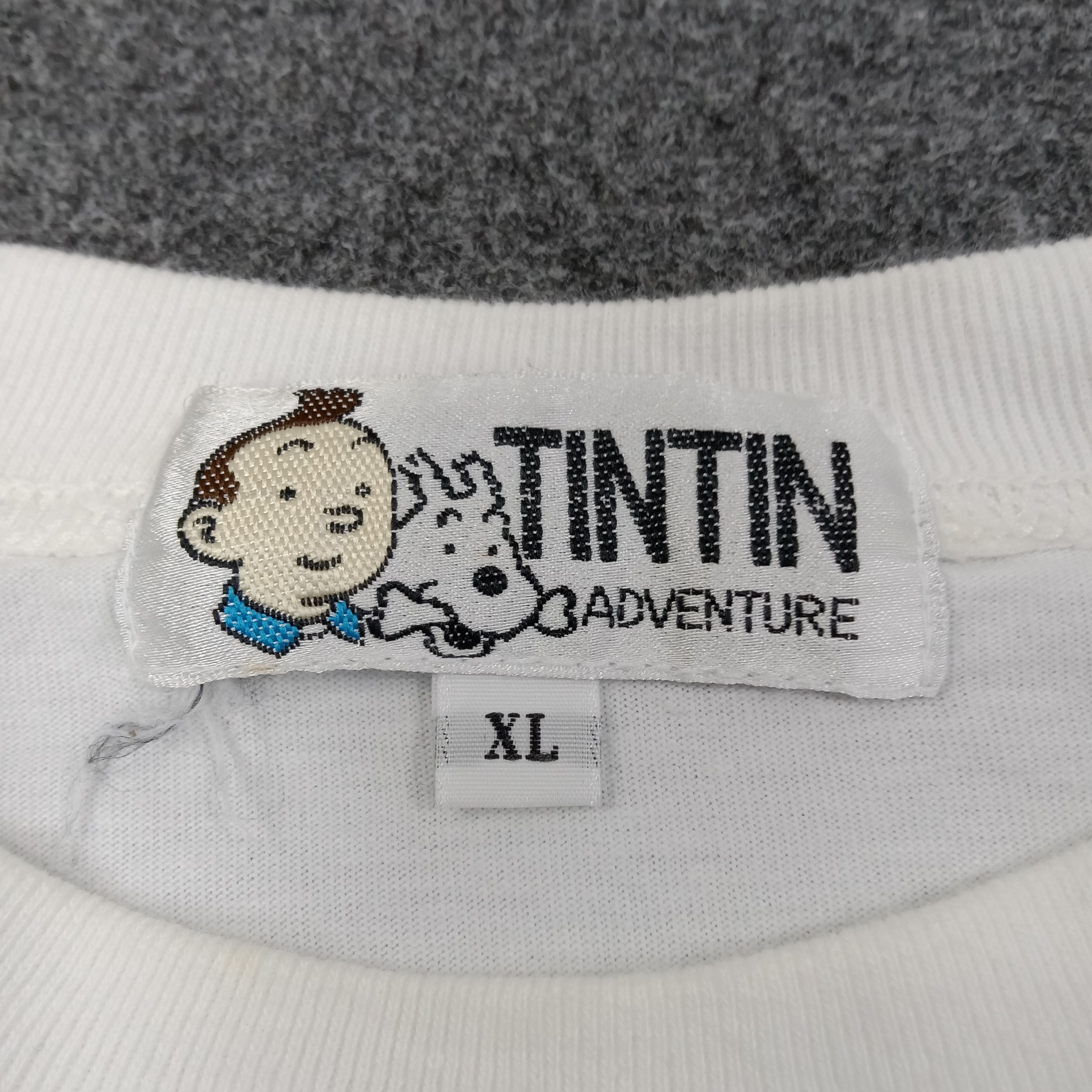 Cartoon Network Adventure of Tintin The Blue Lotus Cartoon Tshirt C259N5 Size US L / EU 52-54 / 3 - 5 Thumbnail