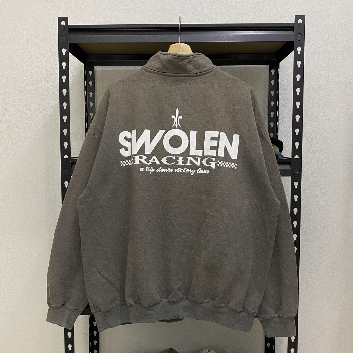 Vintage Vintage Swolen Racing Half Zipper Sweatshirt❗️ Size US XL / EU 56 / 4 - 1 Thumbnail