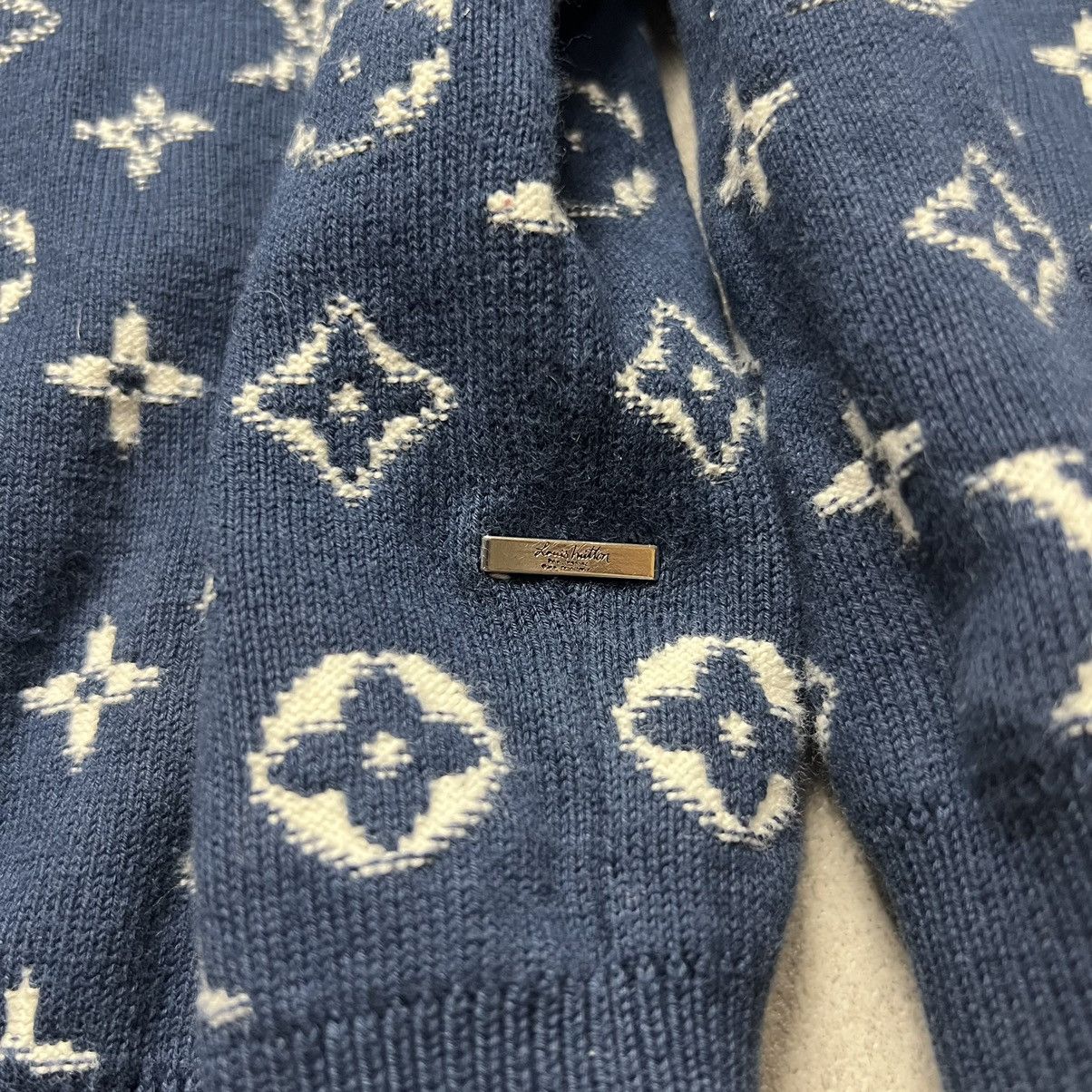 Louis Vuitton Louis Vuitton Gradation Monogram Knit Sweater Size US M / EU 48-50 / 2 - 5 Thumbnail