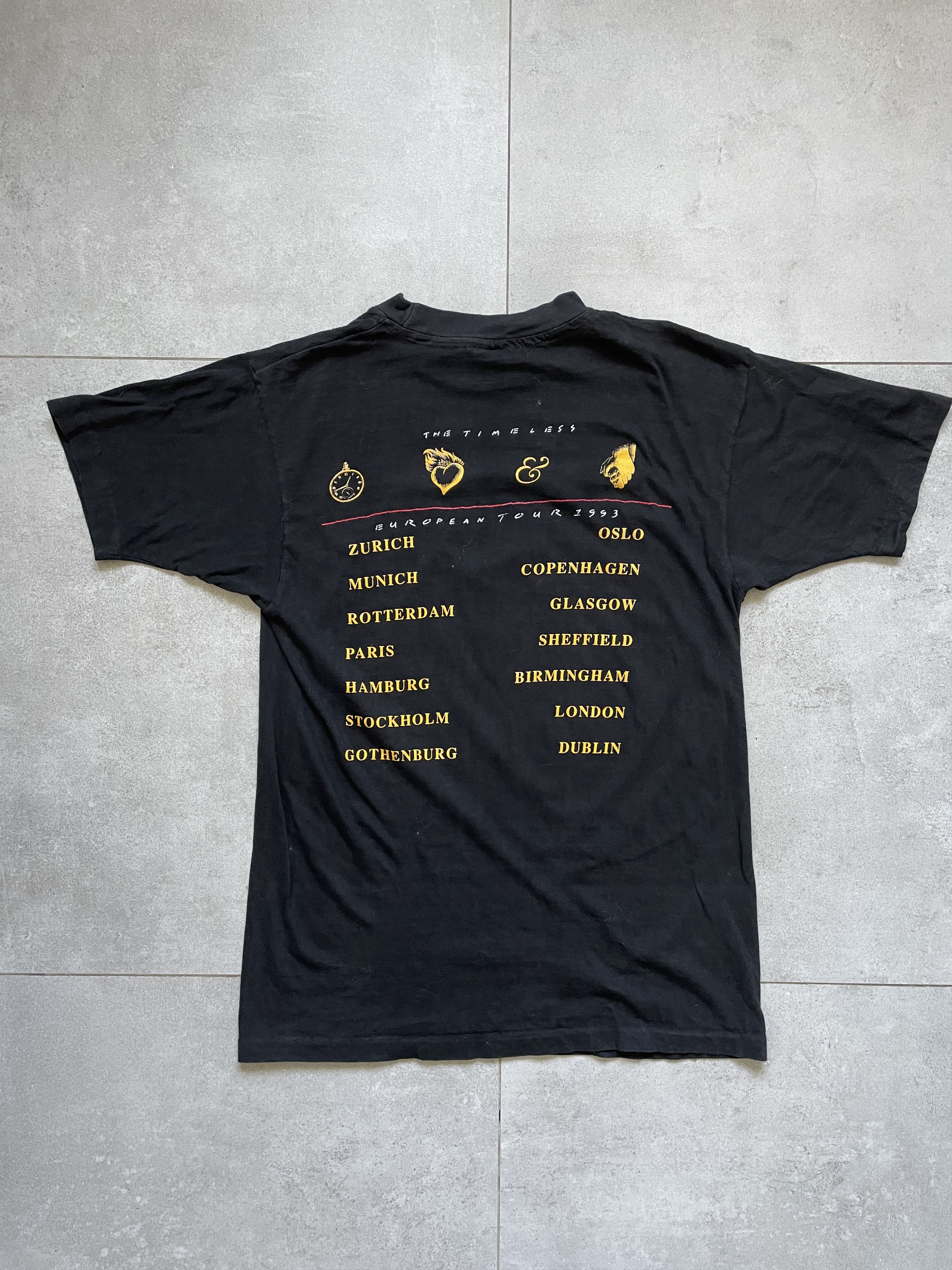 Band Tees × Vintage MICHAEL BOLTON BLACK VINTAGE 1993 MERCH TEE Size US M / EU 48-50 / 2 - 3 Thumbnail