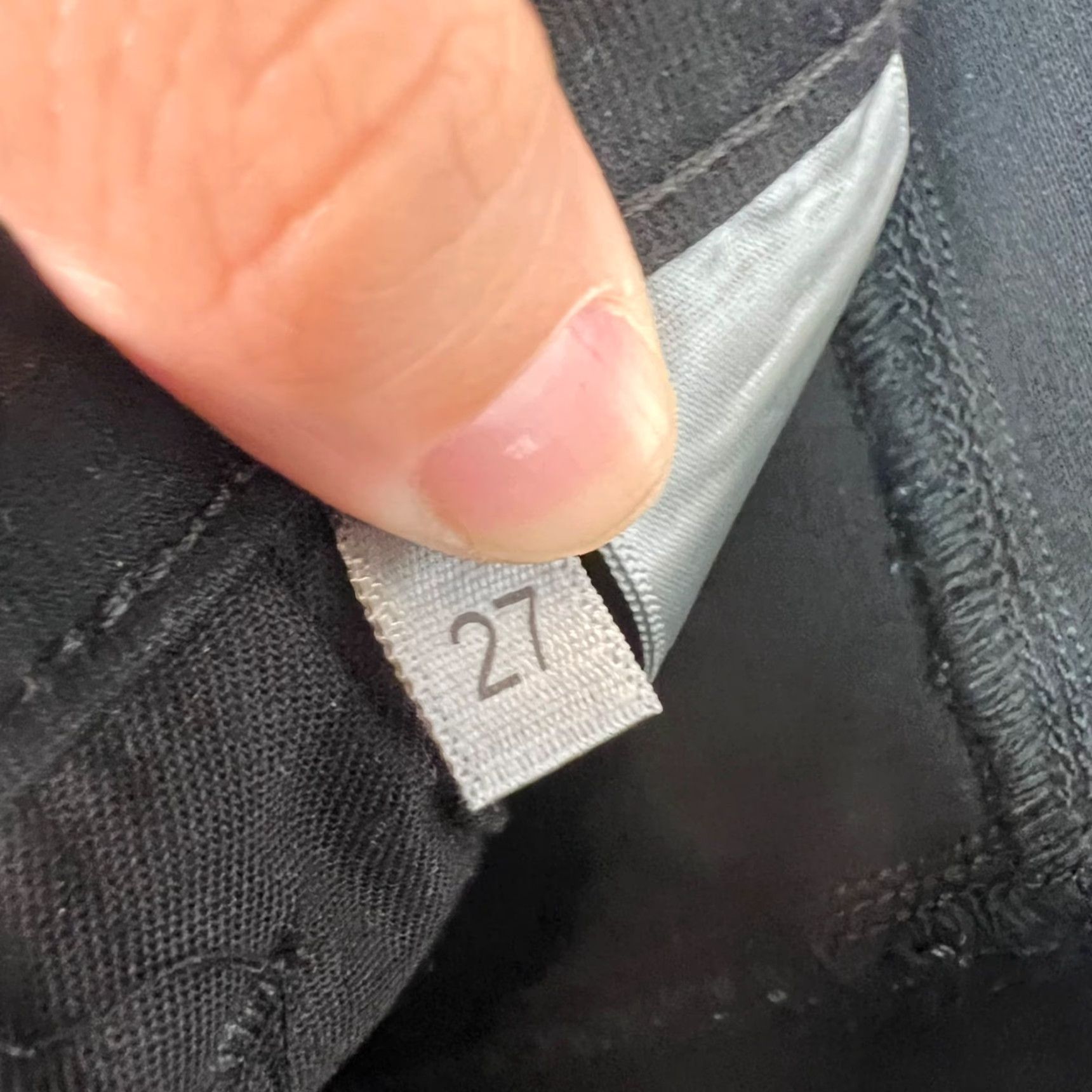 L'AGENCE L'Agence Womens 27 Margot High-Rise Skinny Coated Black Jeans Shirt? Size 27" / US 4 / IT 40 - 4 Thumbnail