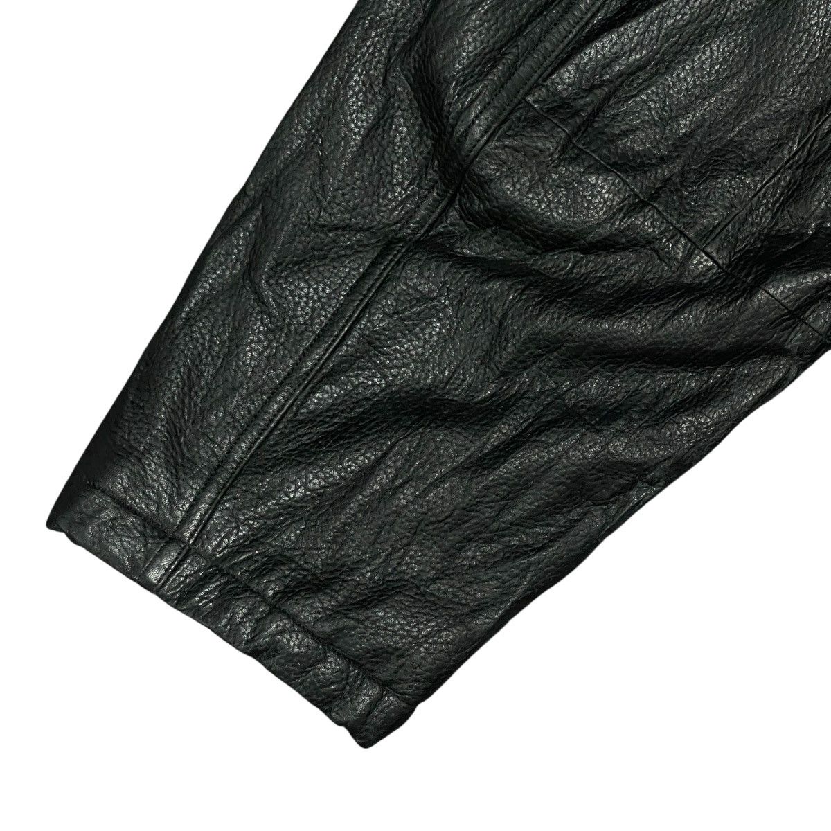 Lanvin Vintage Lanvin Paris Button Up Sheepskin Leather Jacket Size US XL / EU 56 / 4 - 19 Thumbnail