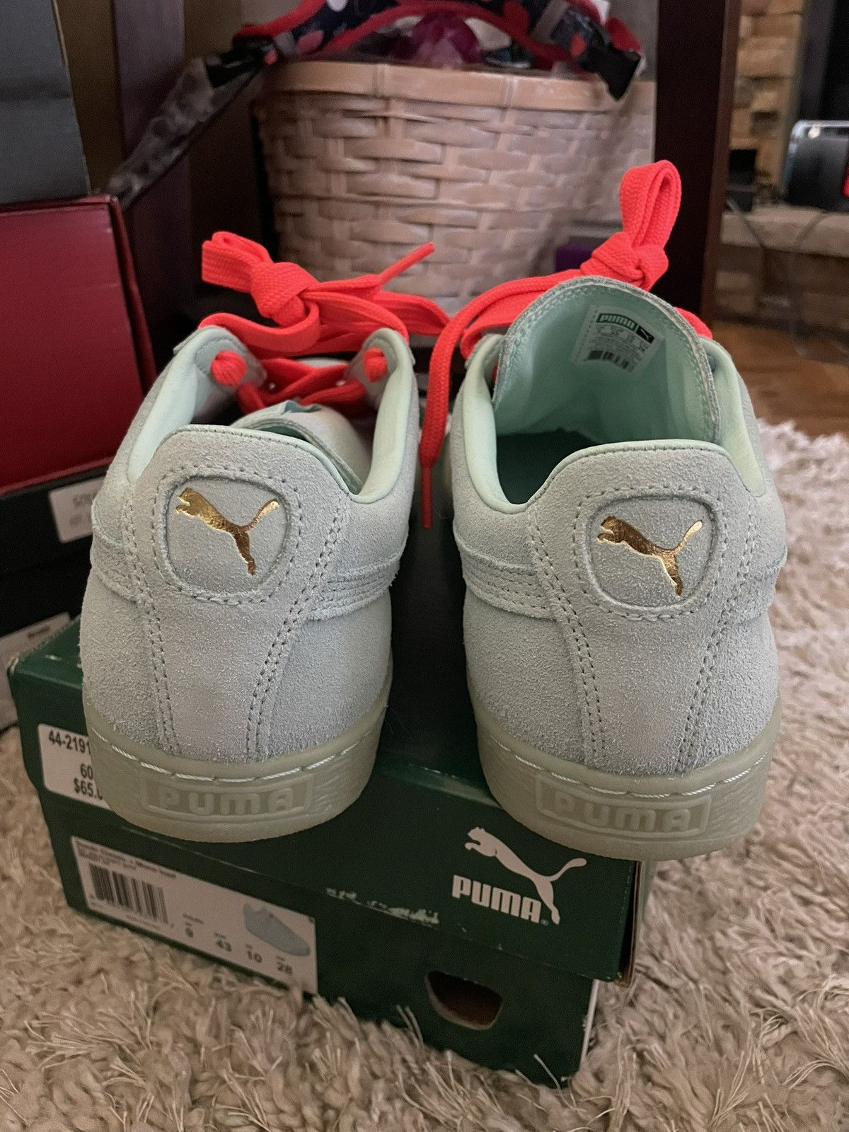 Puma Puma Suede Classic Mono Iced Fair Alpha Sz 10 Size US 10 / EU 43 - 6 Thumbnail