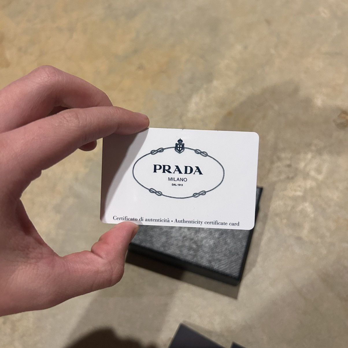 Designer × Prada Brand New Prada Saffiano Leather Card Holder Nero Black Size ONE SIZE - 18 Thumbnail