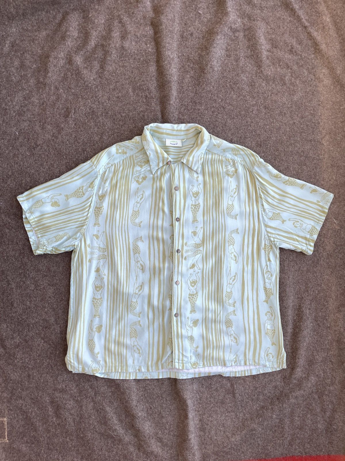 Vintage Physical Boy Short Sleeve Shirt Size US M / EU 48-50 / 2 - 1 Thumbnail