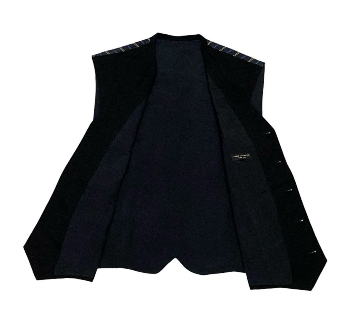 Comme des Garcons Homme Plus Comme Des Garçons Homme Plus AD1991 Wool Outer Shell Vests Size US M / EU 48-50 / 2 - 6 Thumbnail