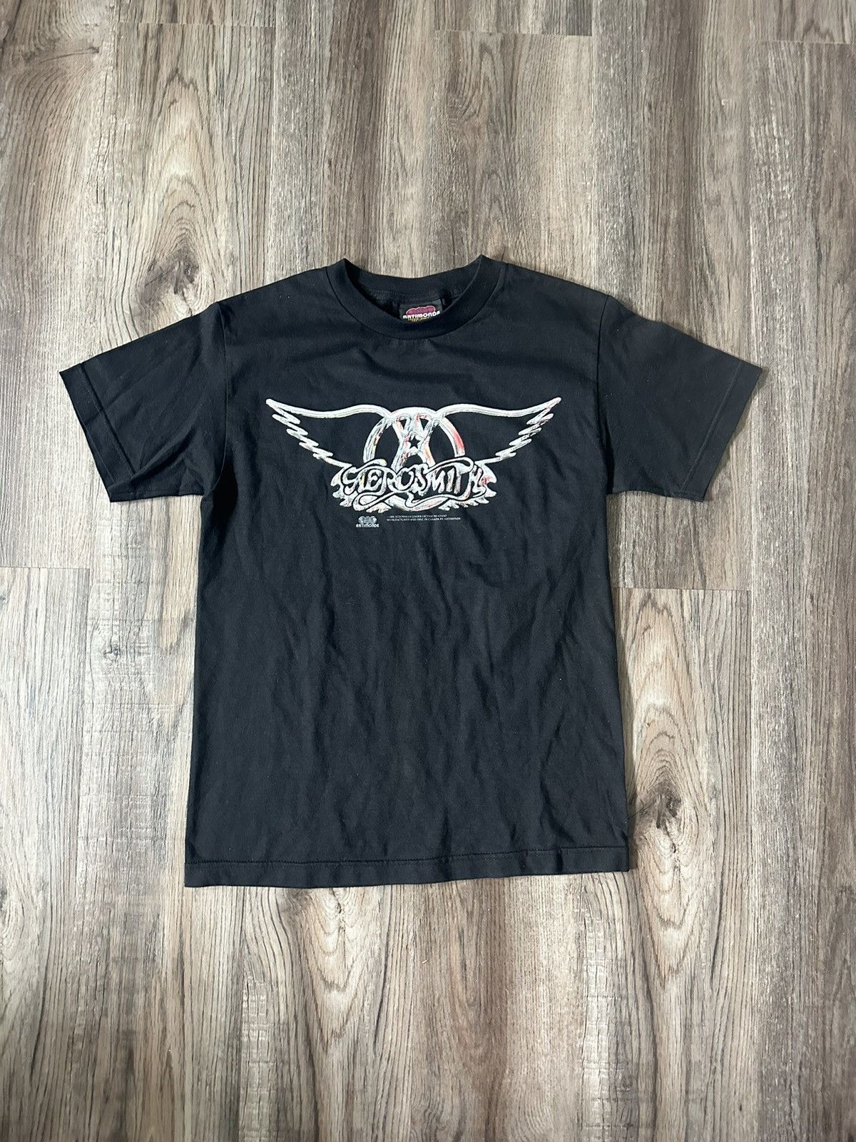 Band Tees Vintage 2001 Aerosmith Just Push Play Sorayama Tee Shirt Size US M / EU 48-50 / 2 - 1 Thumbnail