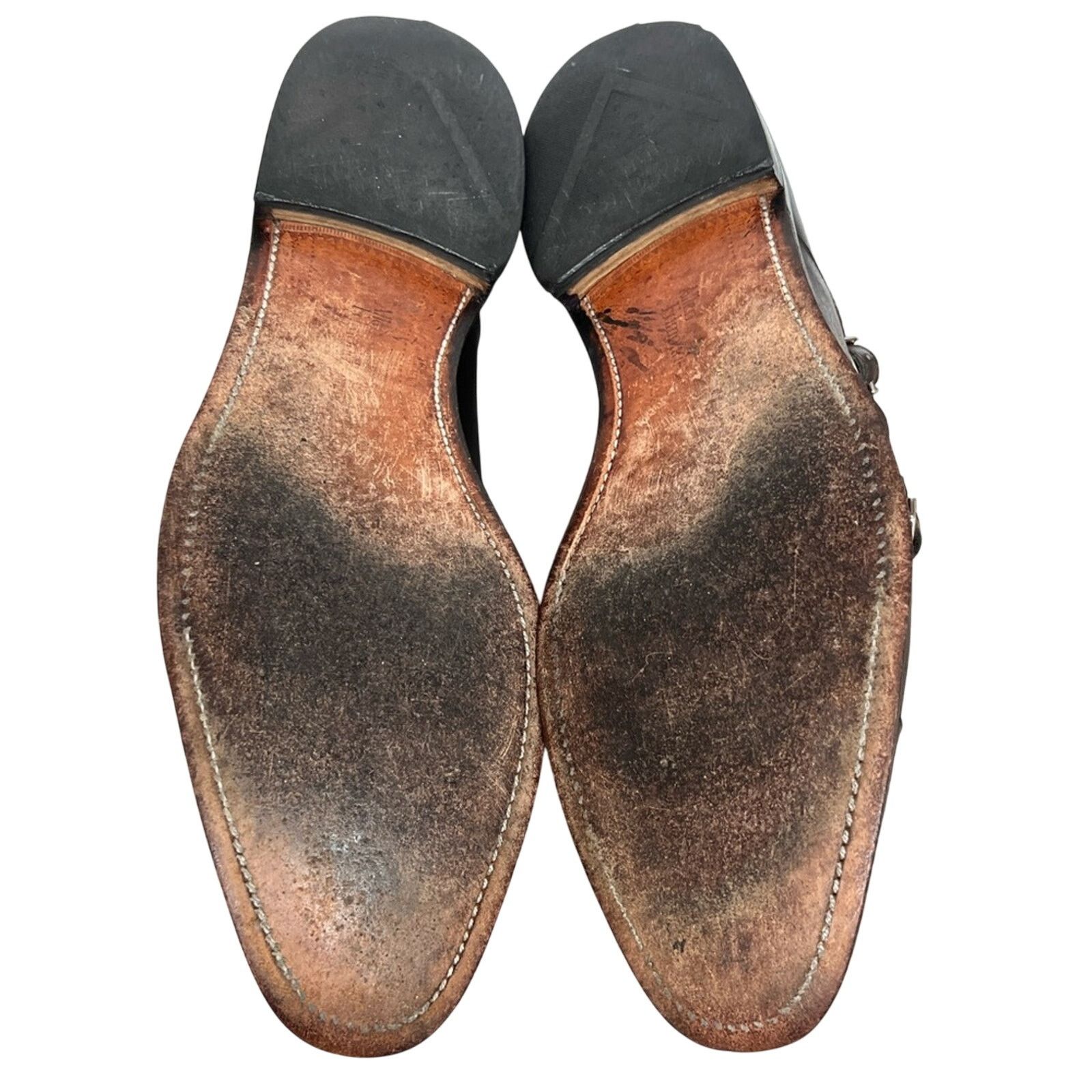 Allen Edmonds ALLEN EDMONDS Mora 2.0 Double Monk Strap Brown Leather Shoes Size US 15 / EU 48 - 8 Thumbnail