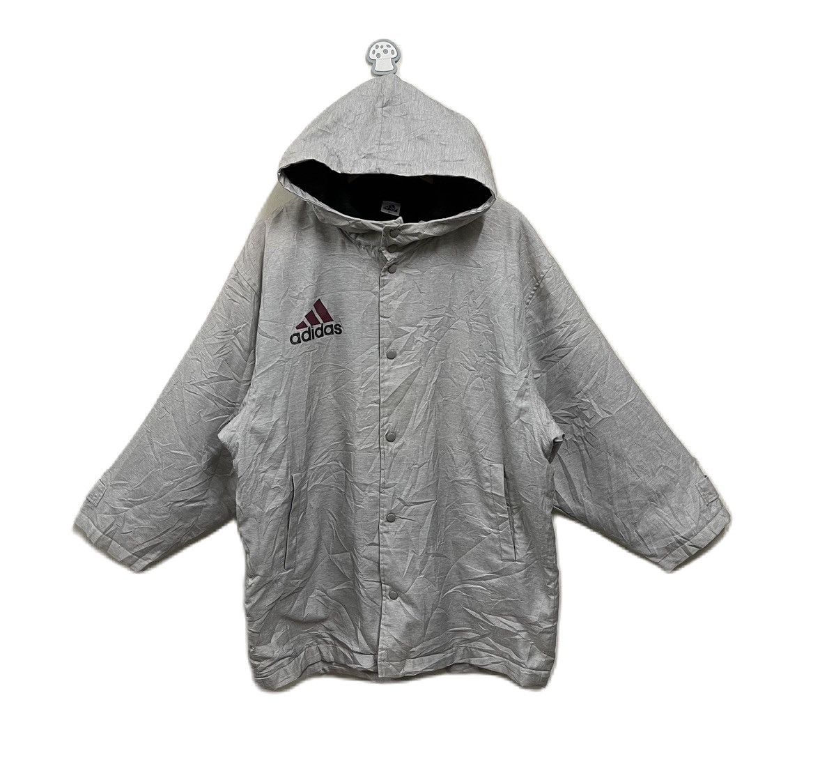 Adidas Vintage 90s Adidas Parka Jacket Size US XL / EU 56 / 4 - 2 Thumbnail
