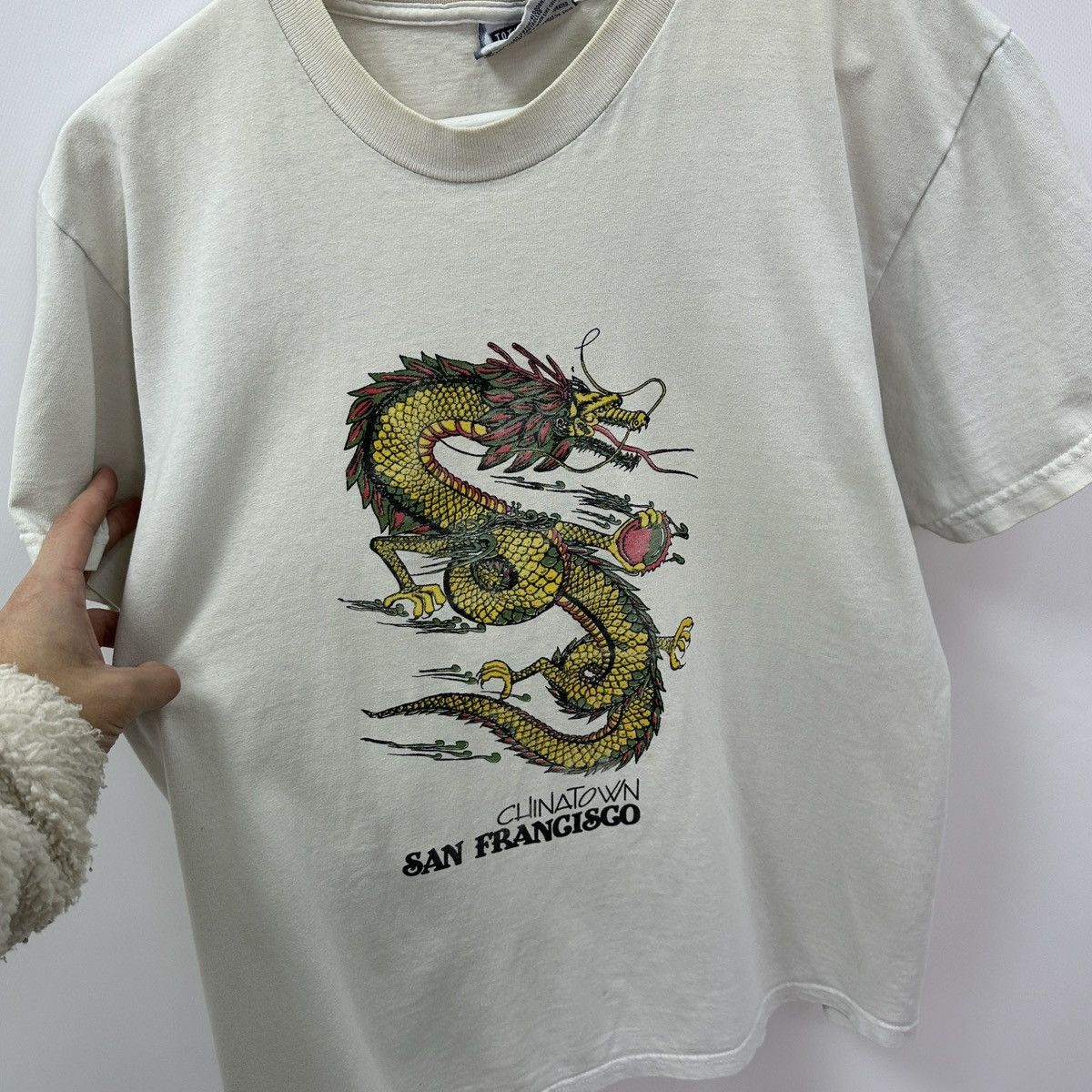 Lee Vintage 90s Chinatown San Francisco tee Lee y2k hype Dragon Size US M / EU 48-50 / 2 - 4 Thumbnail