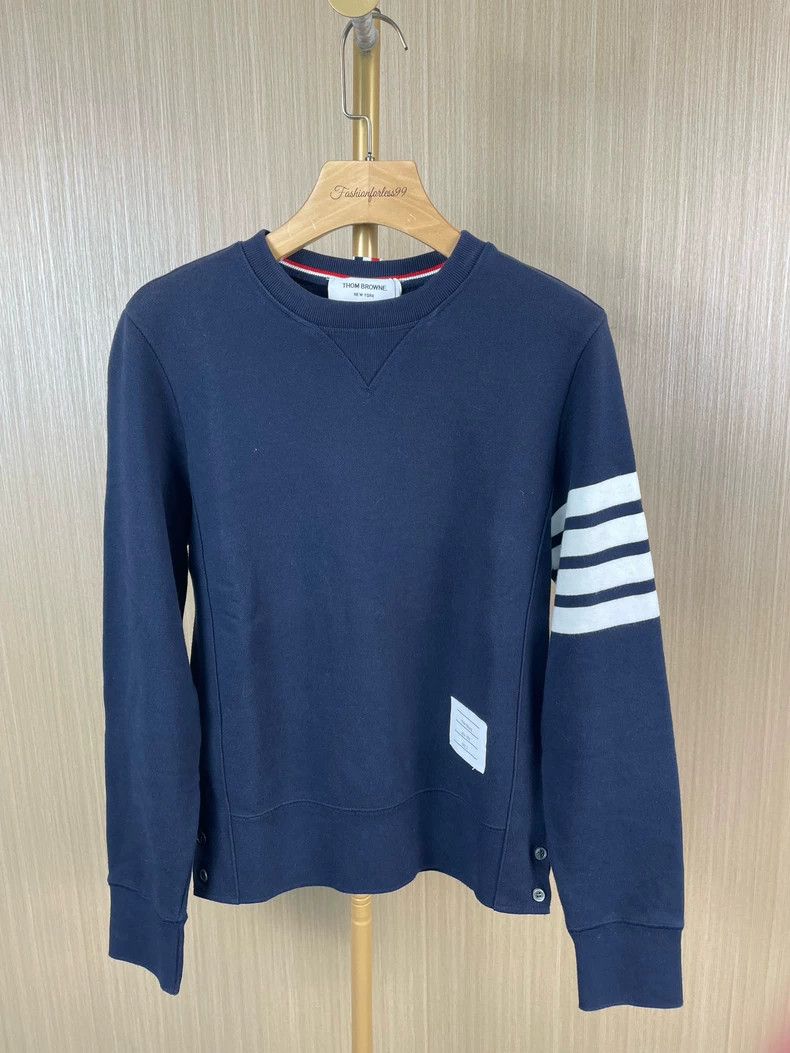Thom Browne Thom Browne Round collar hoodie Size US XS / EU 42 / 0 - 1 Thumbnail