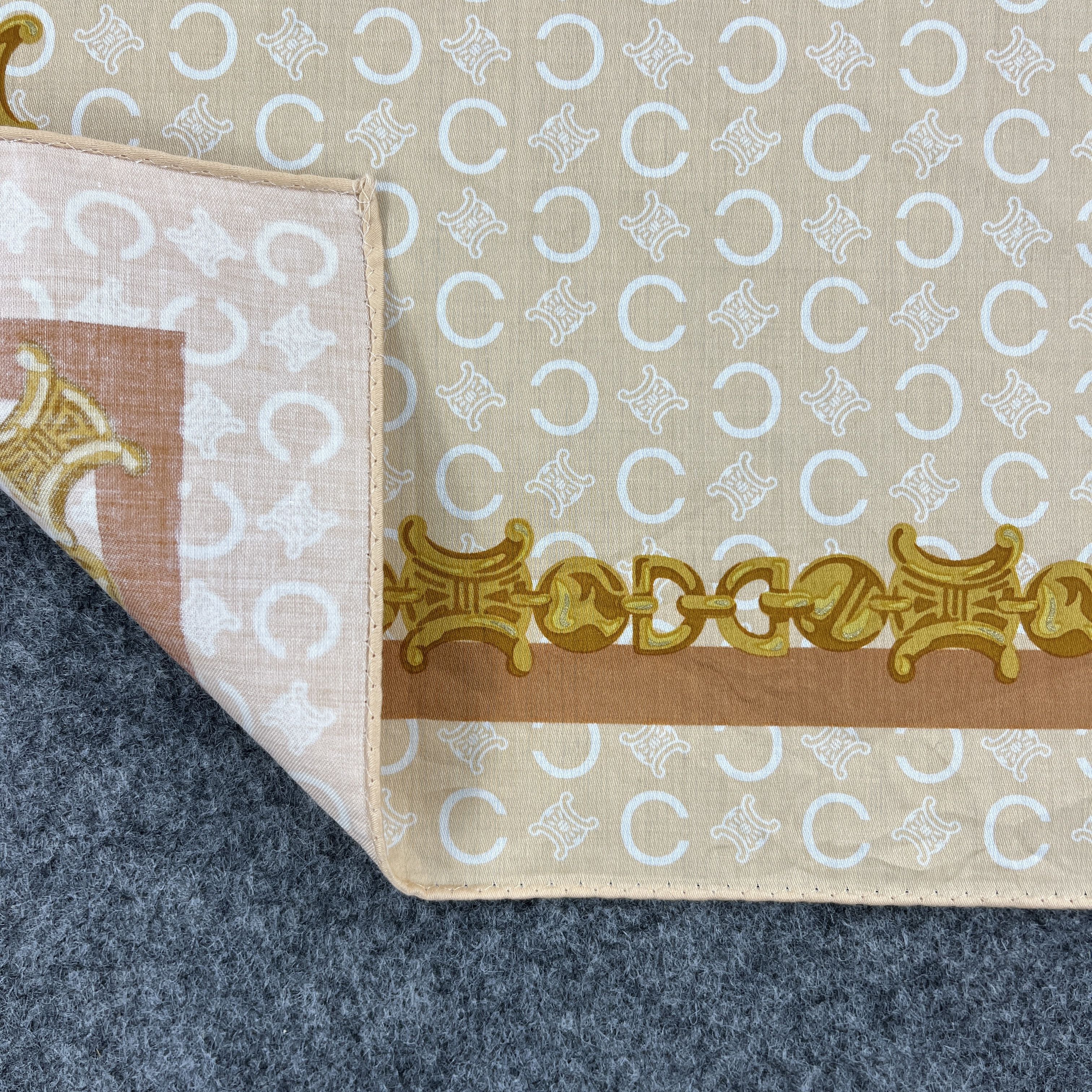 Celine Celine Handkerchief / Bandana / Neckerchief B961 Size ONE SIZE - 4 Thumbnail