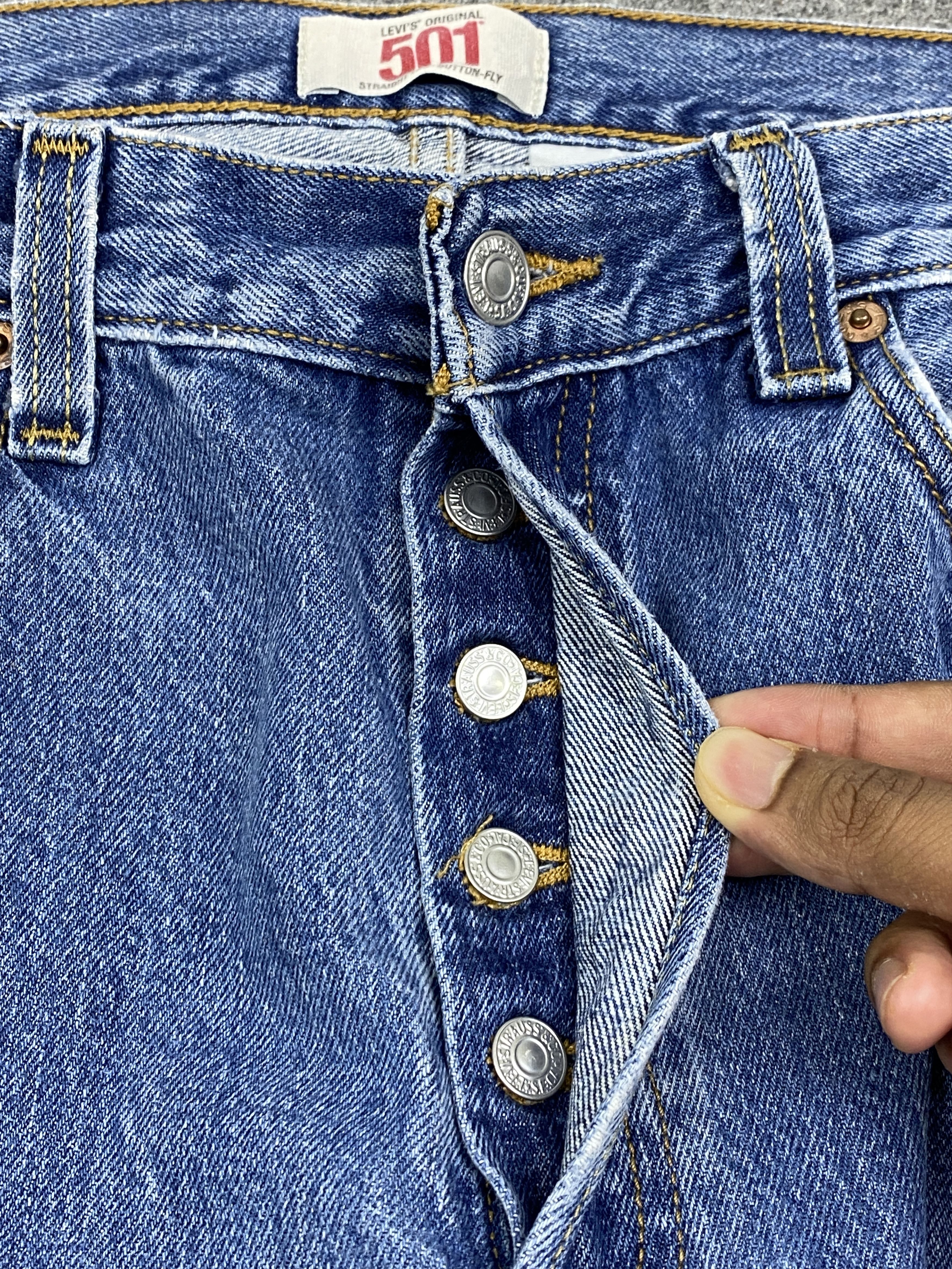 Levi's Blue Denim Vintage Levi's 501 Jeans DP2831 Size US 32 / EU 48 - 11 Thumbnail