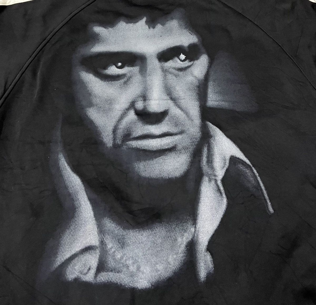 Vintage TONY MONTANA OVP Rare Design Sweater Size US XXL / EU 58 / 5 - 3 Thumbnail
