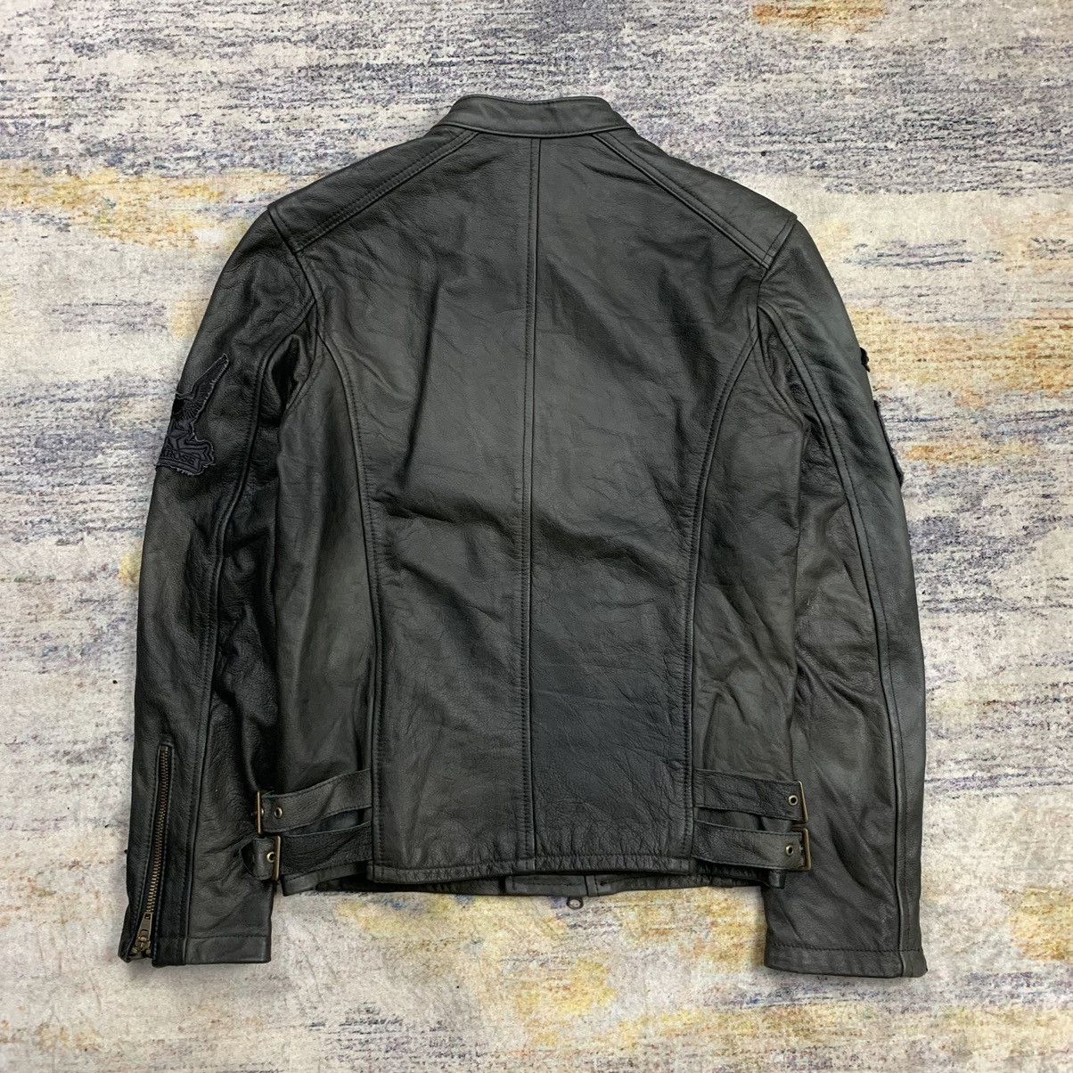 JACKROSE Jackrose patches bikers leather jacket Size US XS / EU 42 / 0 - 5 Thumbnail