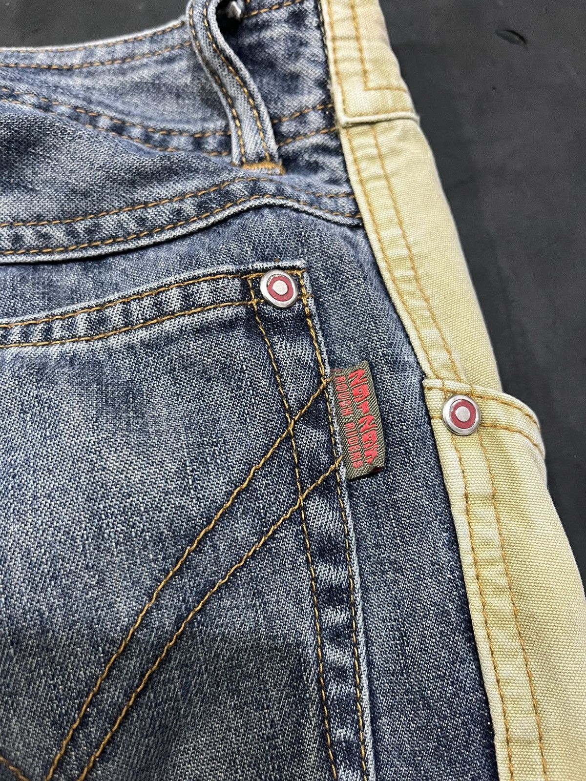 Japanese Brand 291295 hybrid jeans ifsixwasnine lgb styled Size US 30 / EU 46 - 4 Thumbnail