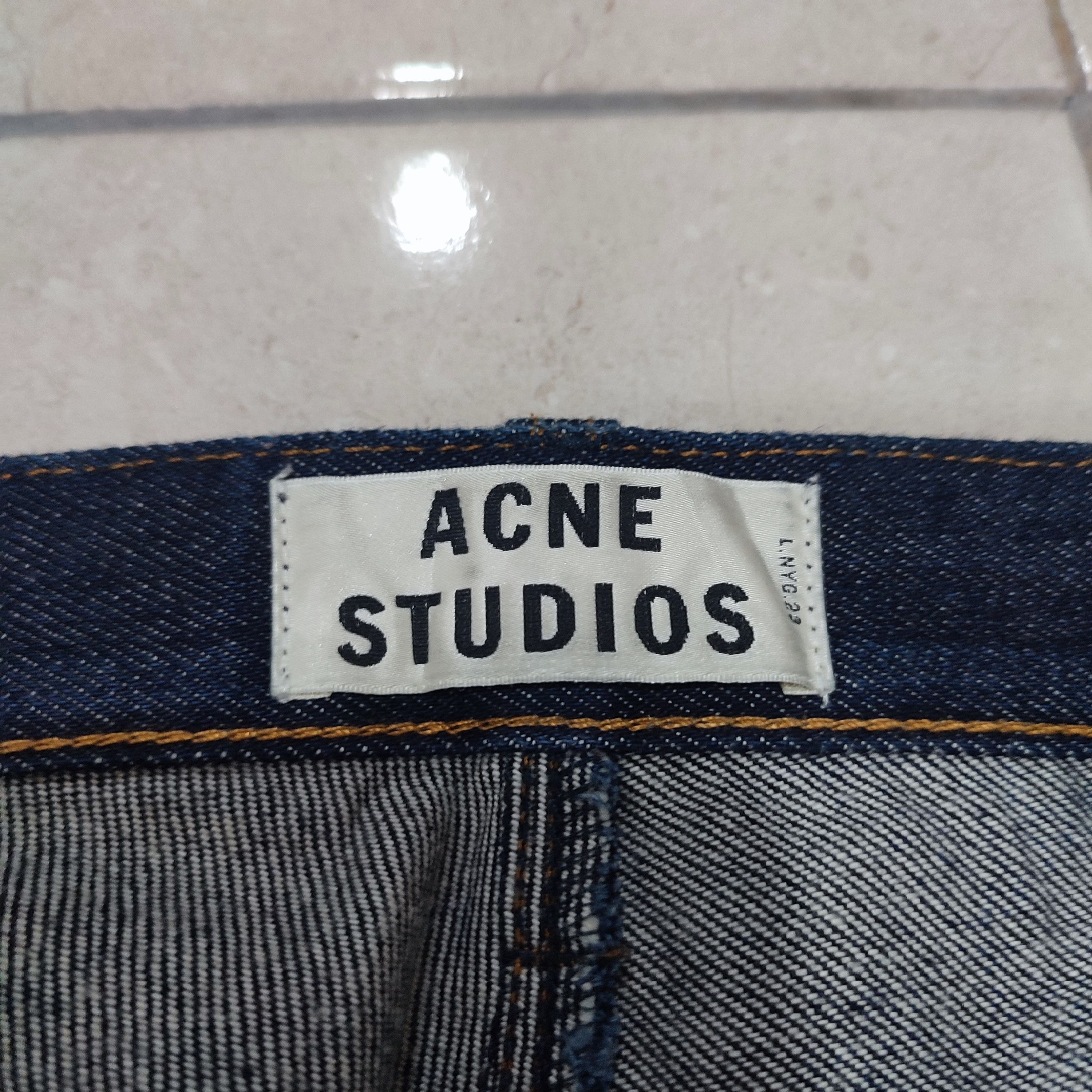 Acne Studios × Designer 🔥STEALS🔥Very Rare Acne Studio Max Raw Denim Size US 32 / EU 48 - 7 Thumbnail