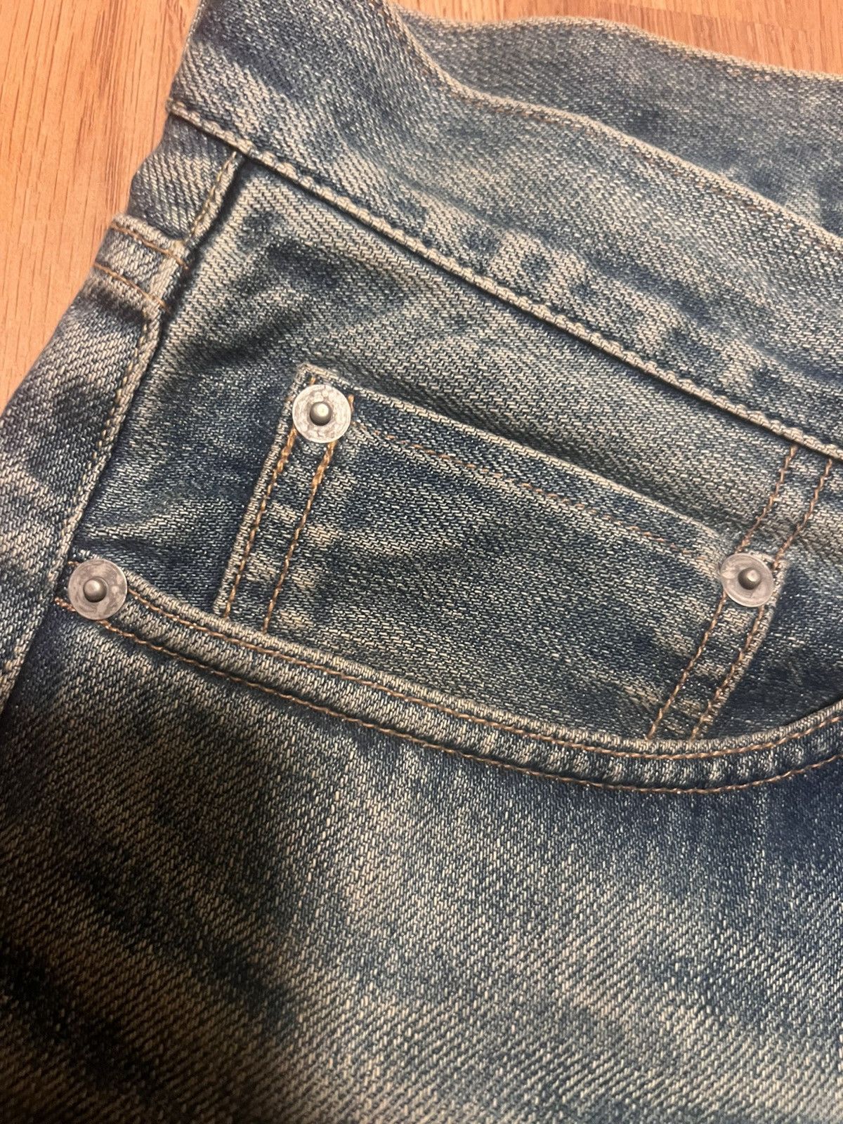 Mr P. Mr P Mr Porter jeans blue selvedge 34x32 Size US 34 / EU 50 - 3 Thumbnail