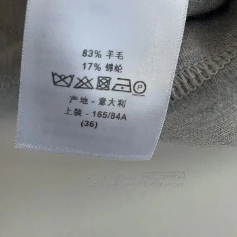 Dior Dior Gray Wool Short Sleeve Dress . Size M / US 6-8 / IT 42-44 - 3 Thumbnail