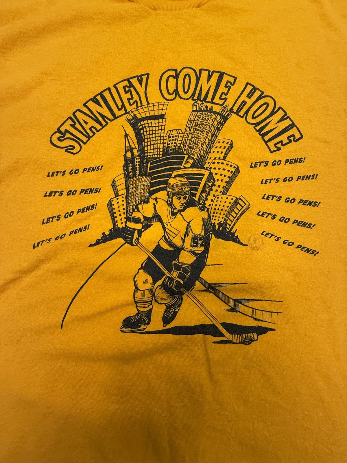Fruit Of The Loom × Vintage Vtg Pittsburgh Penguin Shirt Size US XL / EU 56 / 4 - 2 Thumbnail