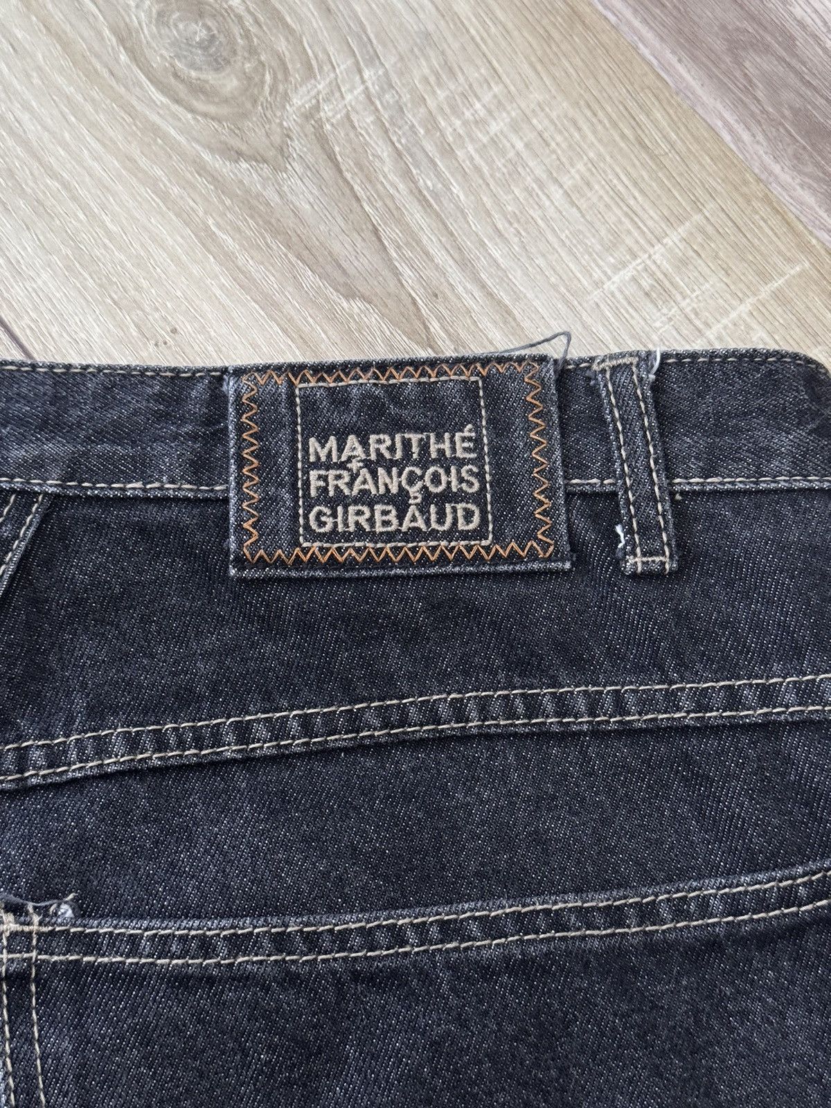 Marithe + Francois Girbaud Vintage Le Jean De Marithe Francois Girbaud LuxuryDenimJorts Size US 38 / EU 54 - 5 Thumbnail