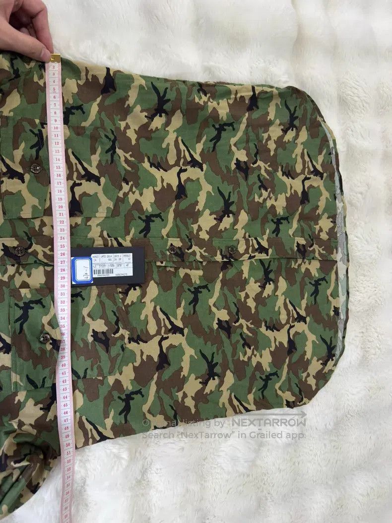 Saint Laurent Paris Saint Laurent Paris size 40 Original Camouflage Men's Shirt Size L / US 10 / IT 46 - 7 Thumbnail