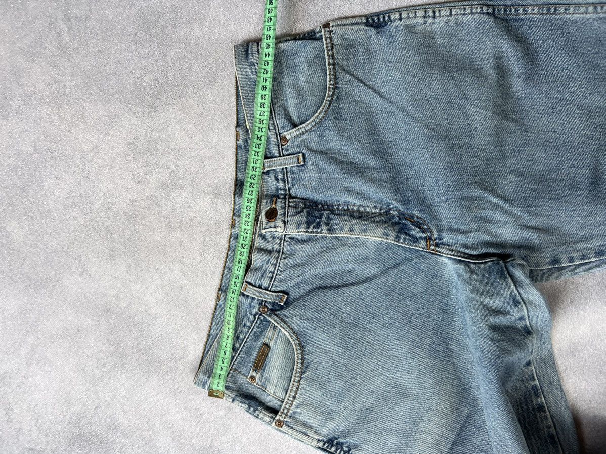 Wrangler 💙VINTAGE HYPE DISTRESSED y2k STYLE WRANGLER BLUE DENOM JEANS Size US 36 / EU 52 - 12 Thumbnail