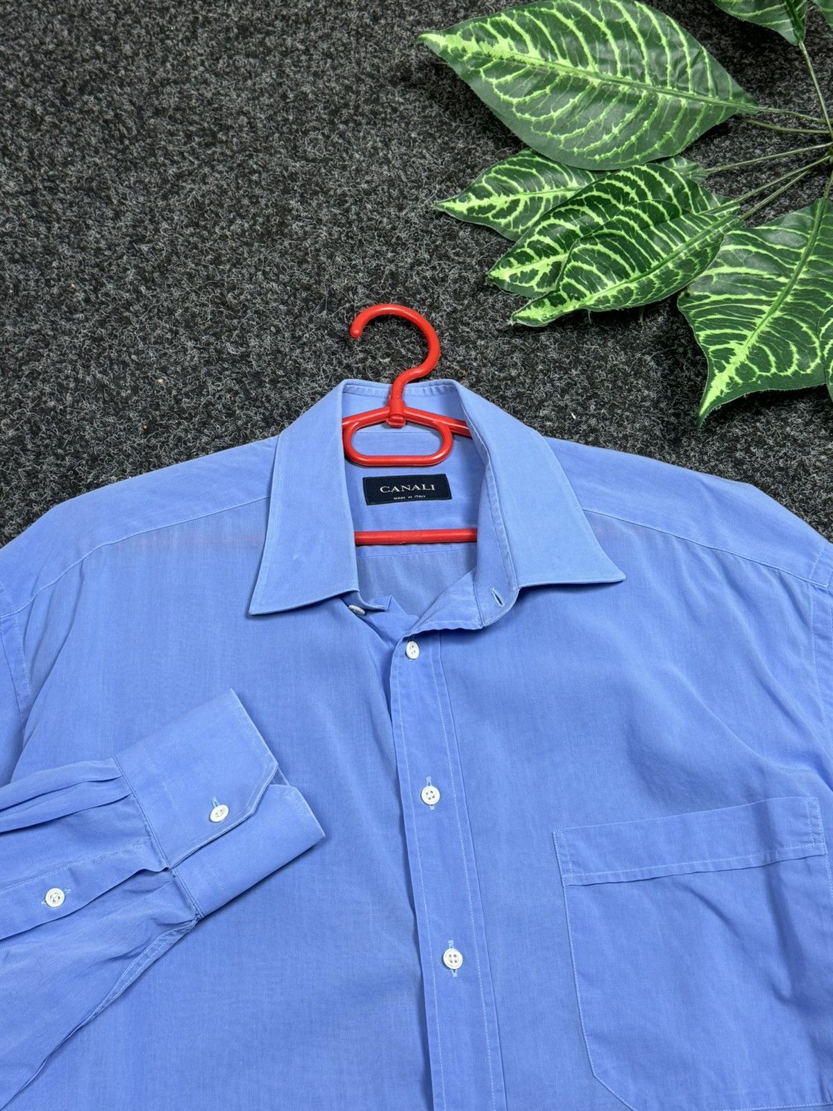 Canali × Designer Canali shirt Long sleeve luxury vintage size L Size US L / EU 52-54 / 3 - 24 Thumbnail