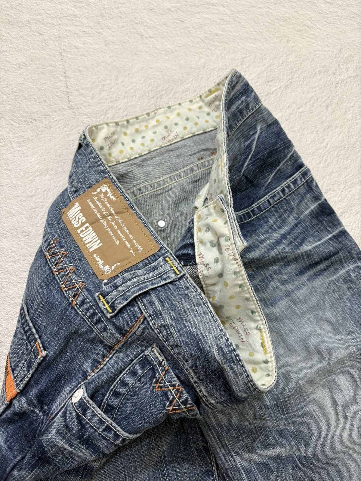 Kapital 2000s miss edwin japan bootcut wash denim pants y2k style Size US 32 / EU 48 - 6 Thumbnail