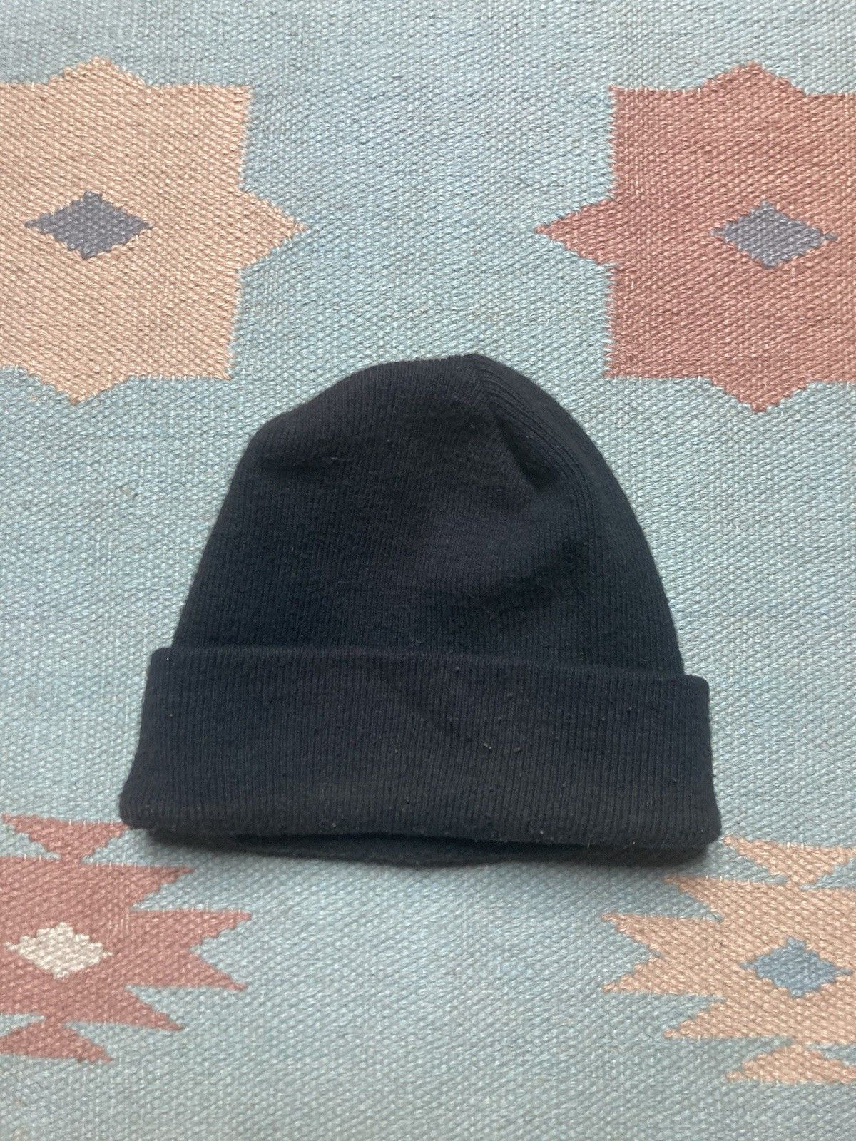 Vintage Vtg knit beanie winter hat caterpillar cat equipment Tonkin Size ONE SIZE - 4 Thumbnail