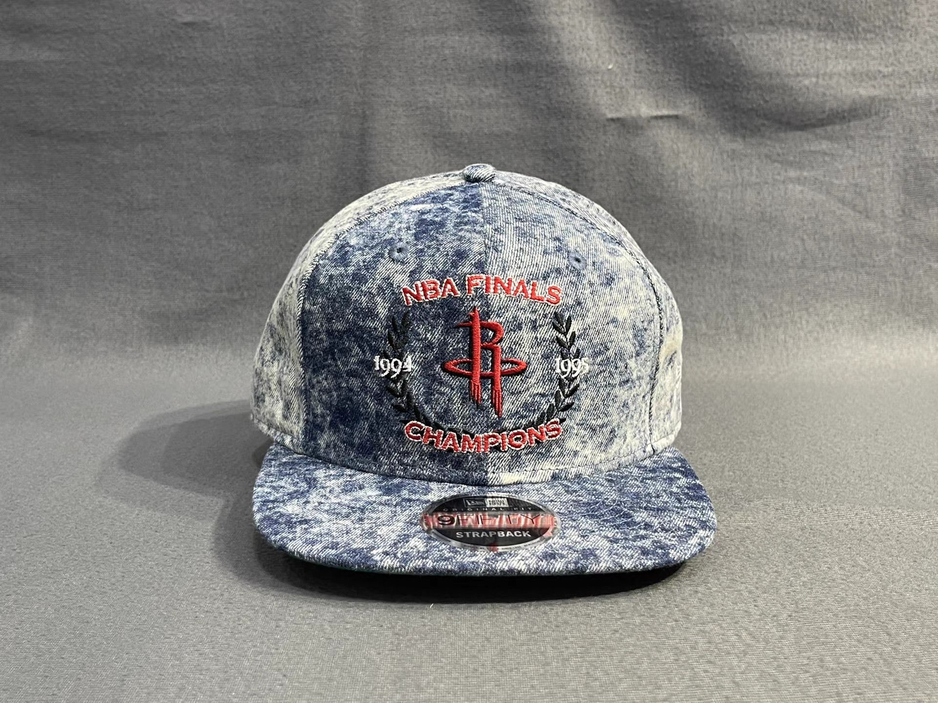 New Era New Era Houston Rockets Flat Brim Adjustable Cap。 Q5 Size ONE SIZE - 4 Thumbnail