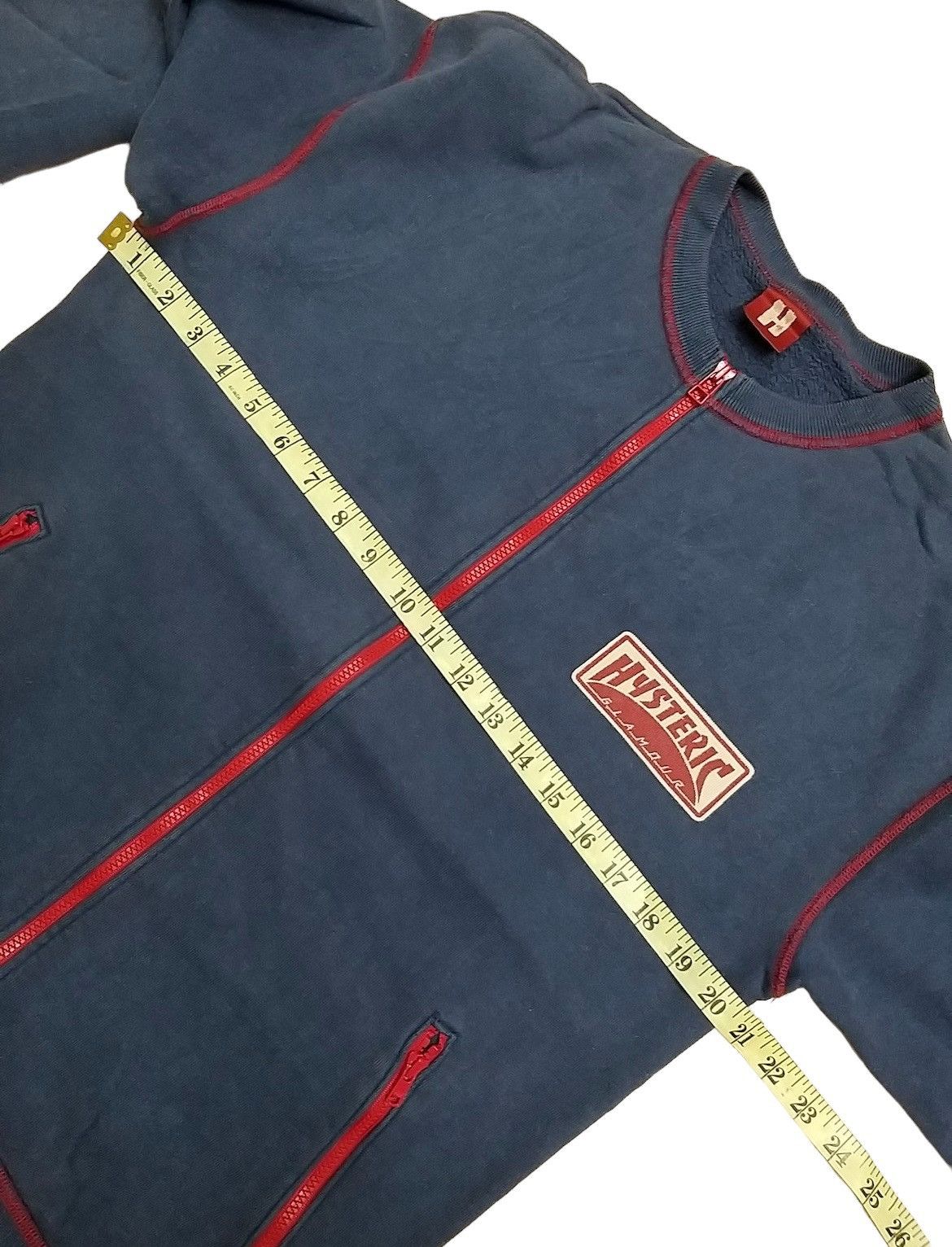 Hysteric Glamour VINTAGE HYSTERIC GLAMOUR ZIPPER SWEATER Size US M / EU 48-50 / 2 - 5 Thumbnail
