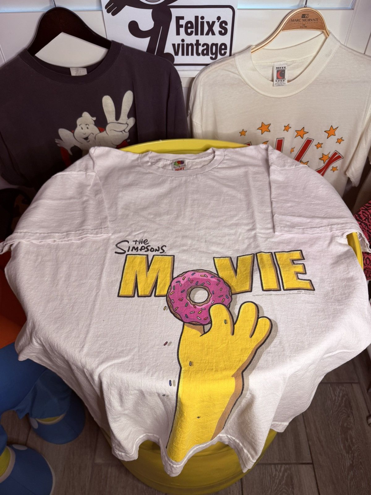Vintage 2007 Simpsons movie T-Shirt Size US XL / EU 56 / 4 - 1 Thumbnail
