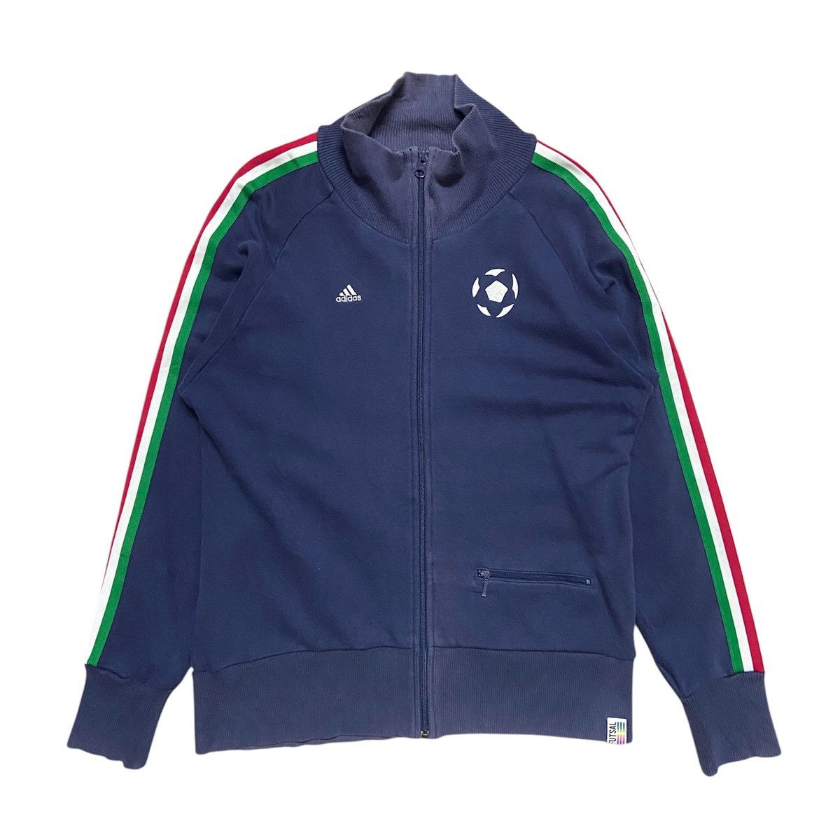 Adidas Adidas Futsal Joe Kick Fullzip Sweatshirt Size US M / EU 48-50 / 2 - 1 Thumbnail