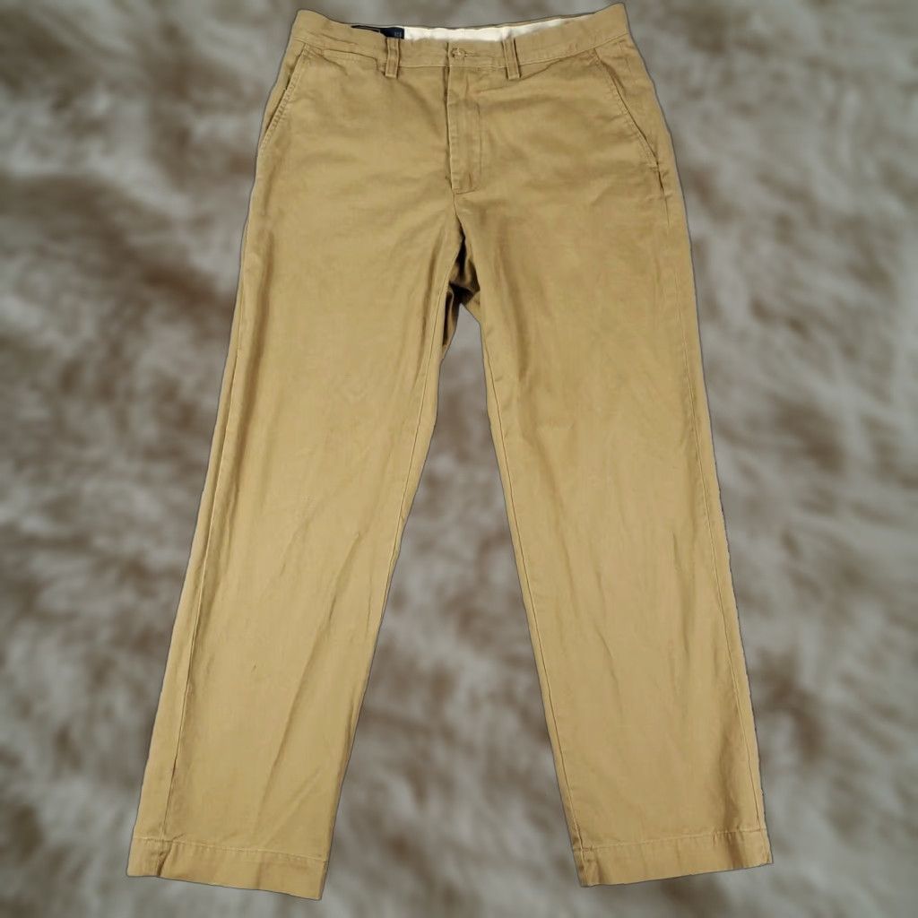 Ralph Lauren Ralph Lauren Pants Mens 32x30 Brown Chino Trousers Size US 32 / EU 48 - 1 Thumbnail