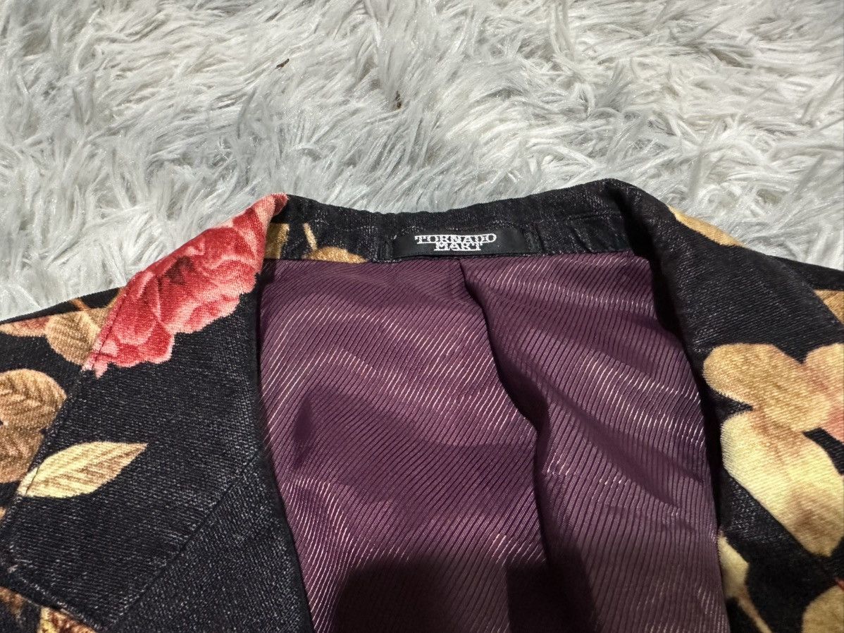 Tornado Mart 🔥Y2K Archived Tornado Mart Floral Blazer Jacket Size US M / EU 48-50 / 2 - 7 Thumbnail