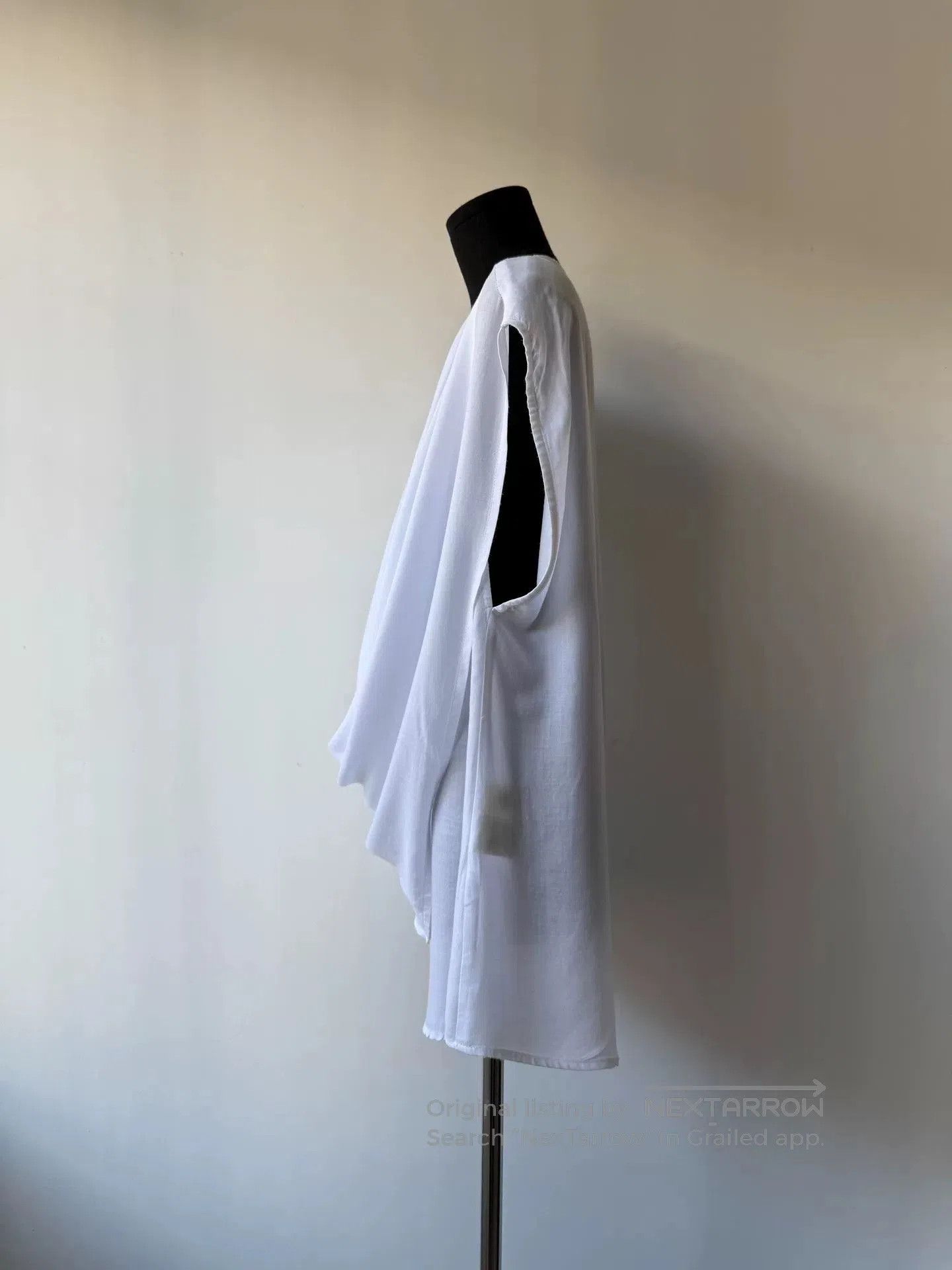 Limi Feu Yohji Yamamoto LIMI Feu Sleeveless Top. Size S / US 4 / IT 40 - 4 Thumbnail