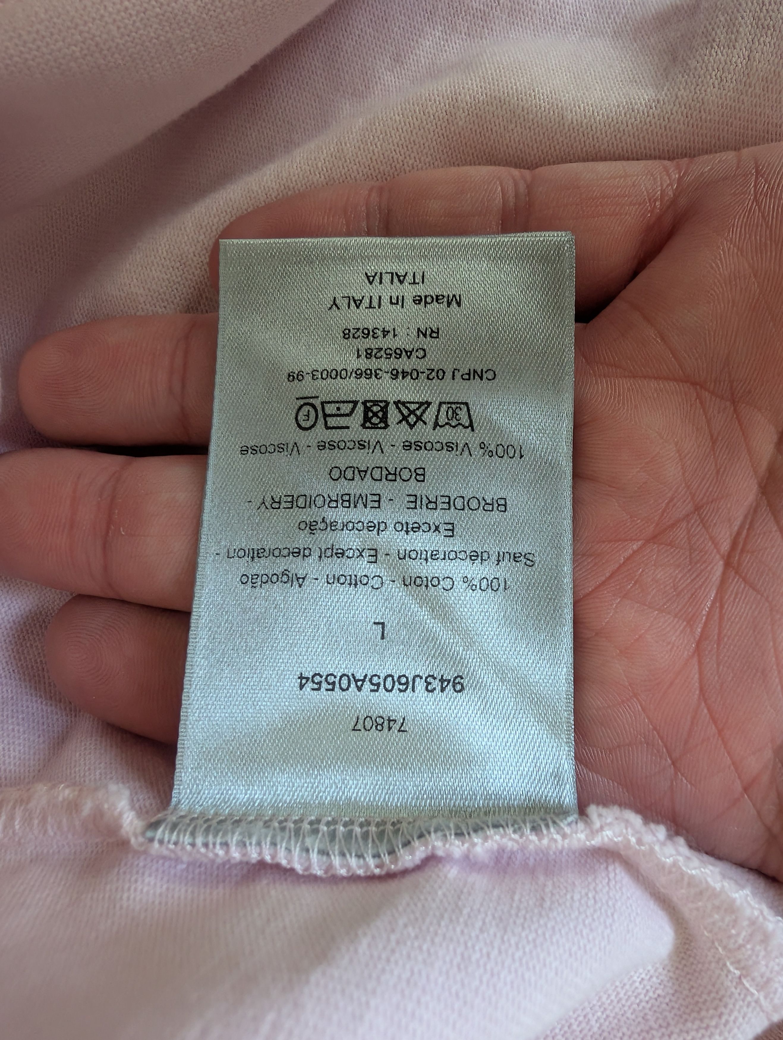 Dior CD Dior logo embroidered shirt Size US L / EU 52-54 / 3 - 5 Thumbnail