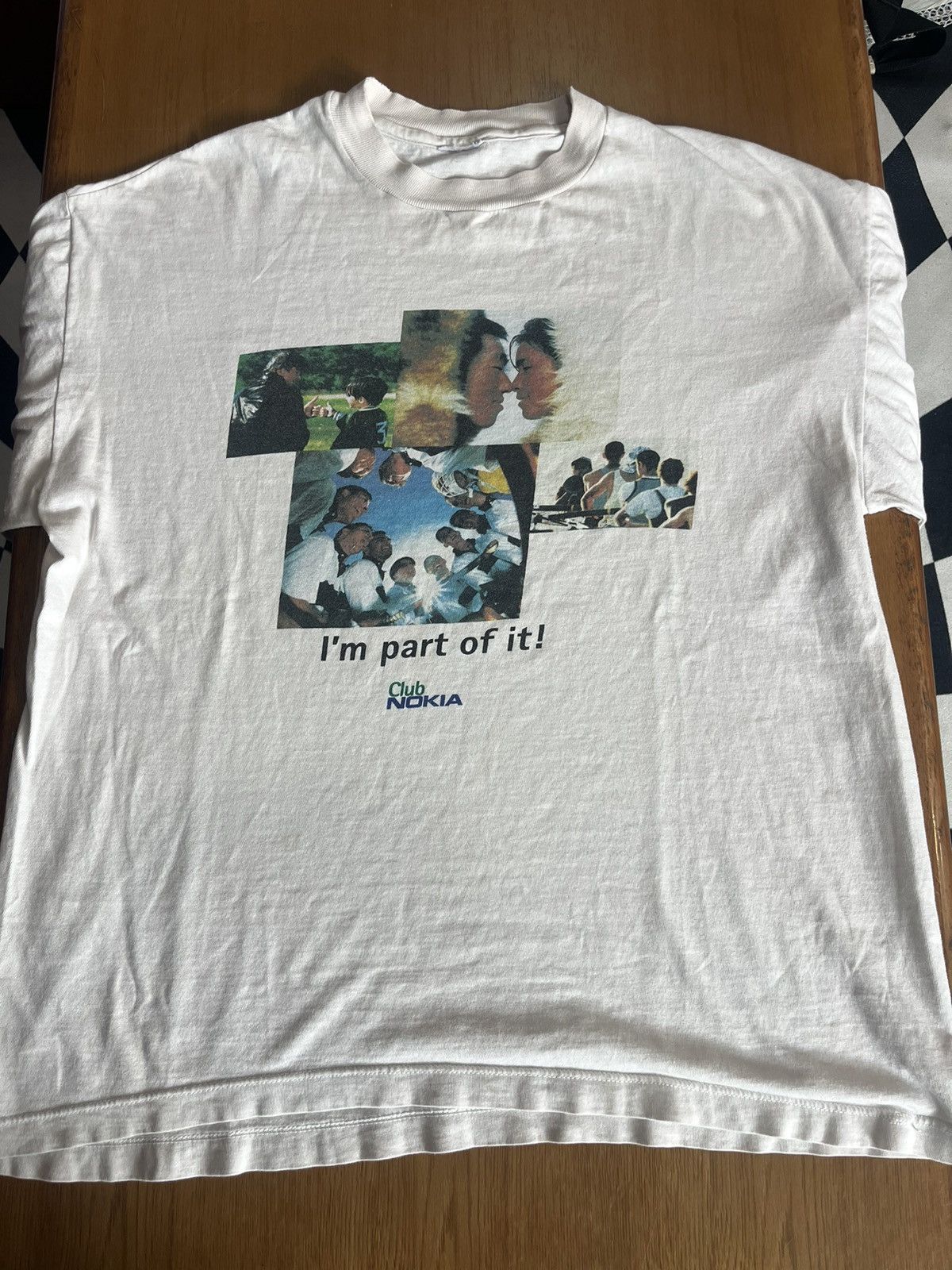 Vintage NOKIA promo Company Photos 90’s (Boxy)Tshirt