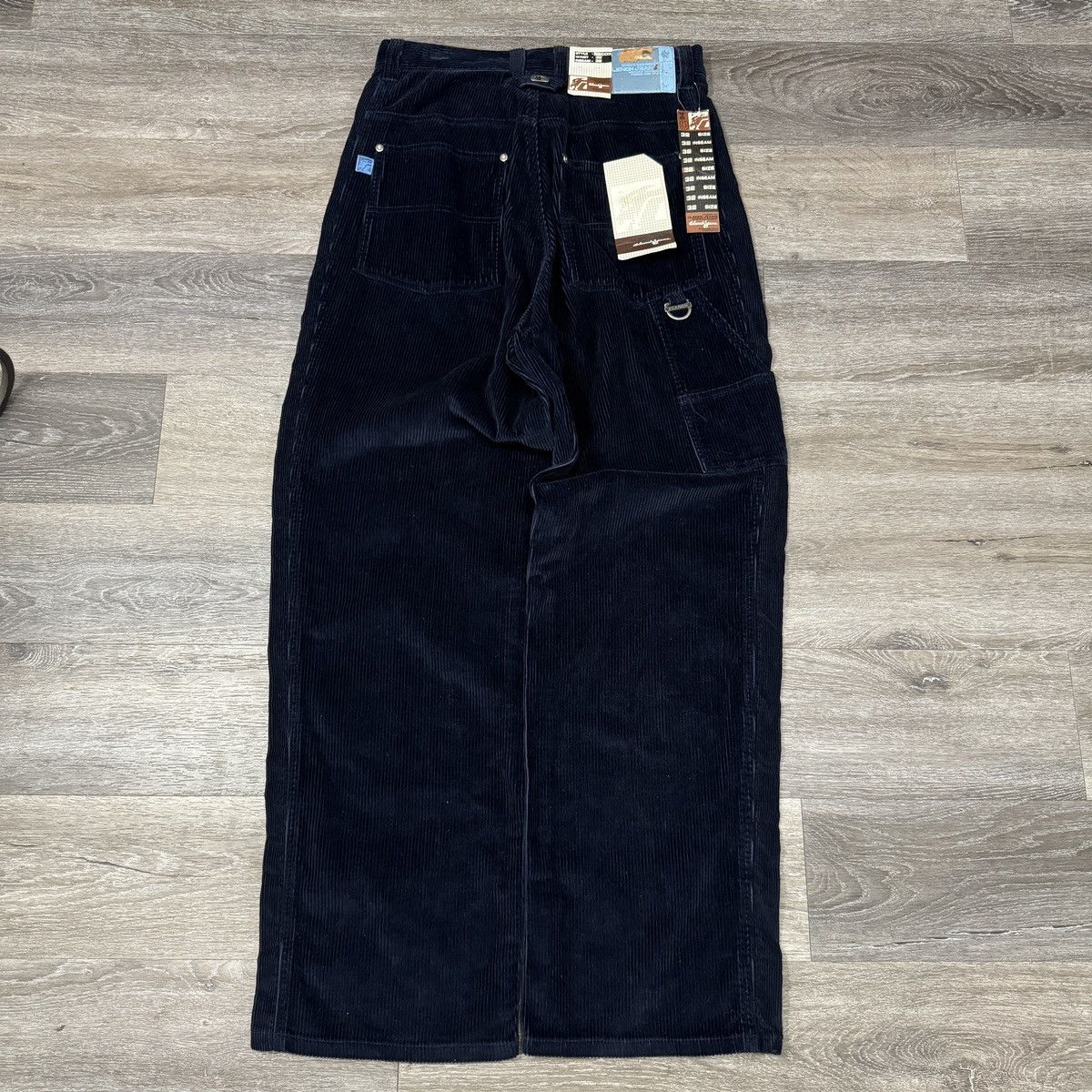 JNCO × Vintage Crazy Vintage y2k Clench thick baggy corduroy carpenter pant Size US 32 / EU 48 - 2 Thumbnail