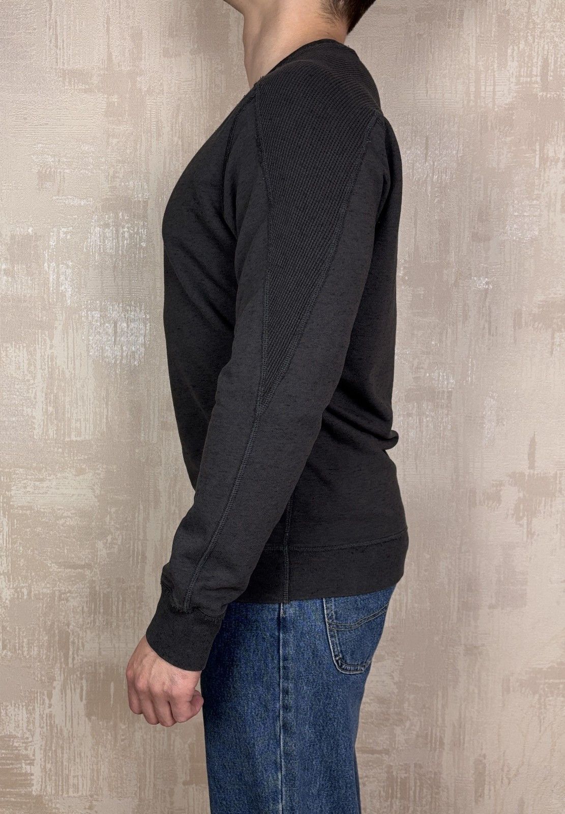 Diesel Diesel Crew Neck Sweatshirt Dark Gray Size US L / EU 52-54 / 3 - 7 Thumbnail