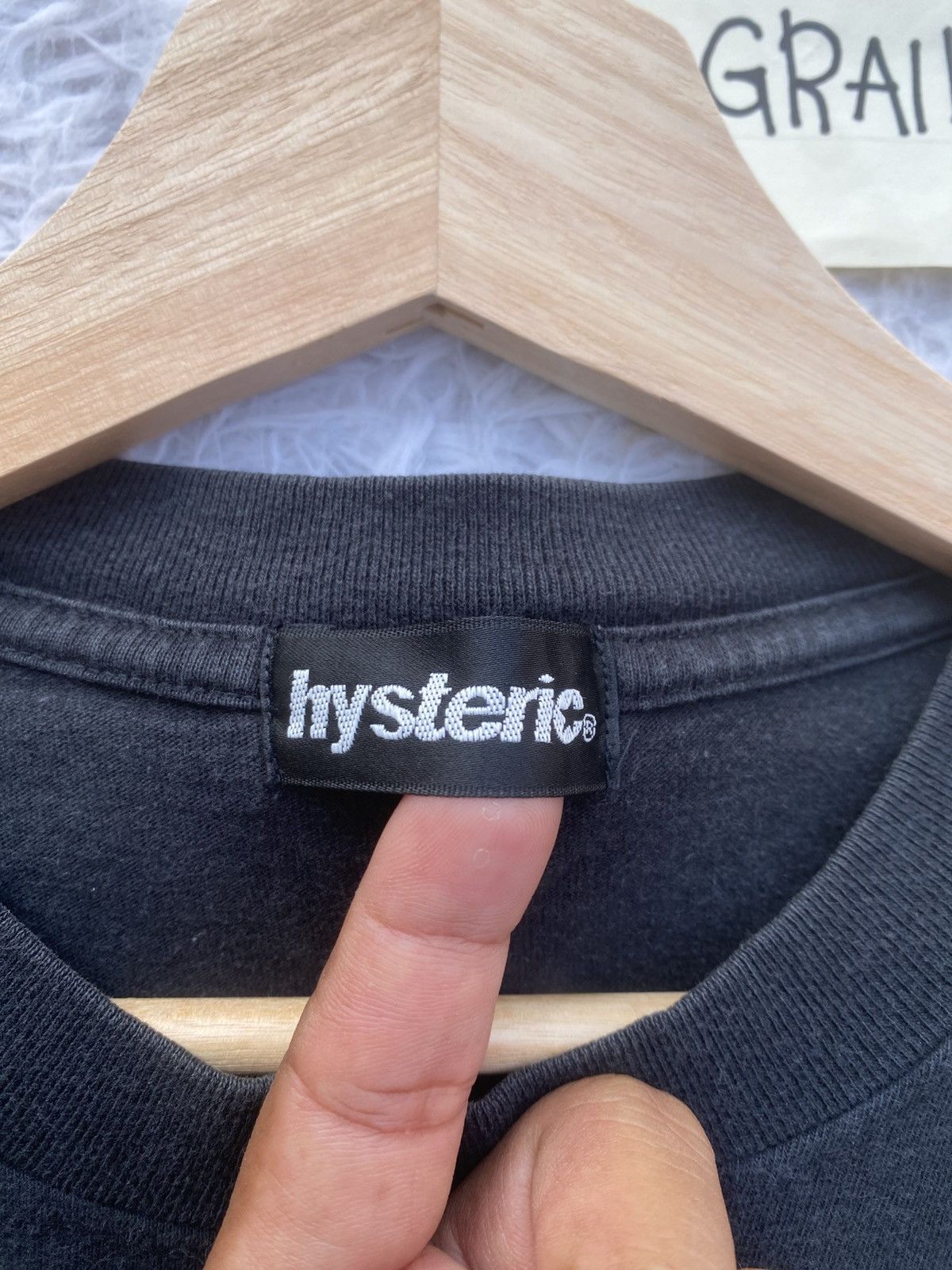 Hysteric Glamour Rare Vintage Love Hysteric Glamour Spellout Tshirt Size US S / EU 44-46 / 1 - 8 Thumbnail